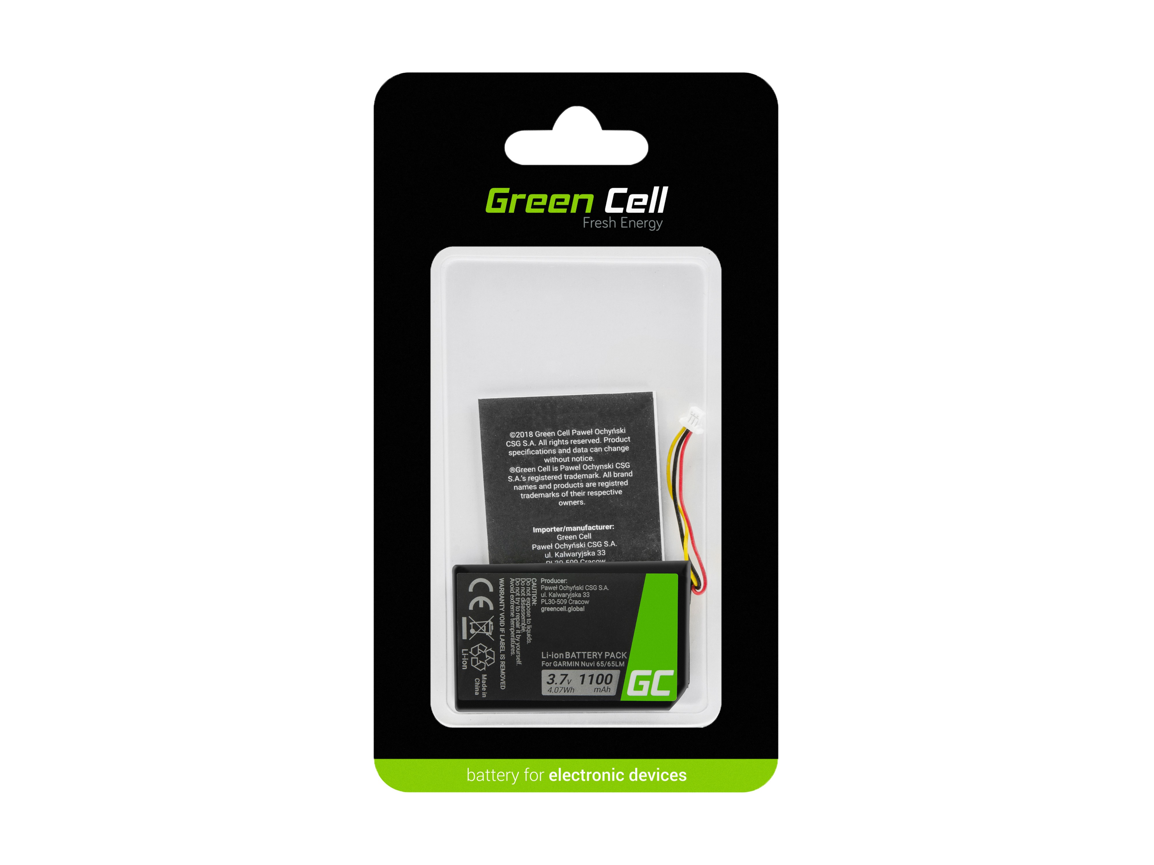 Batterij 361-00056-01 Voor de GPS Garmin Nuvi 55 55LM 56 65 65LM 66 66LM thumbnail 5