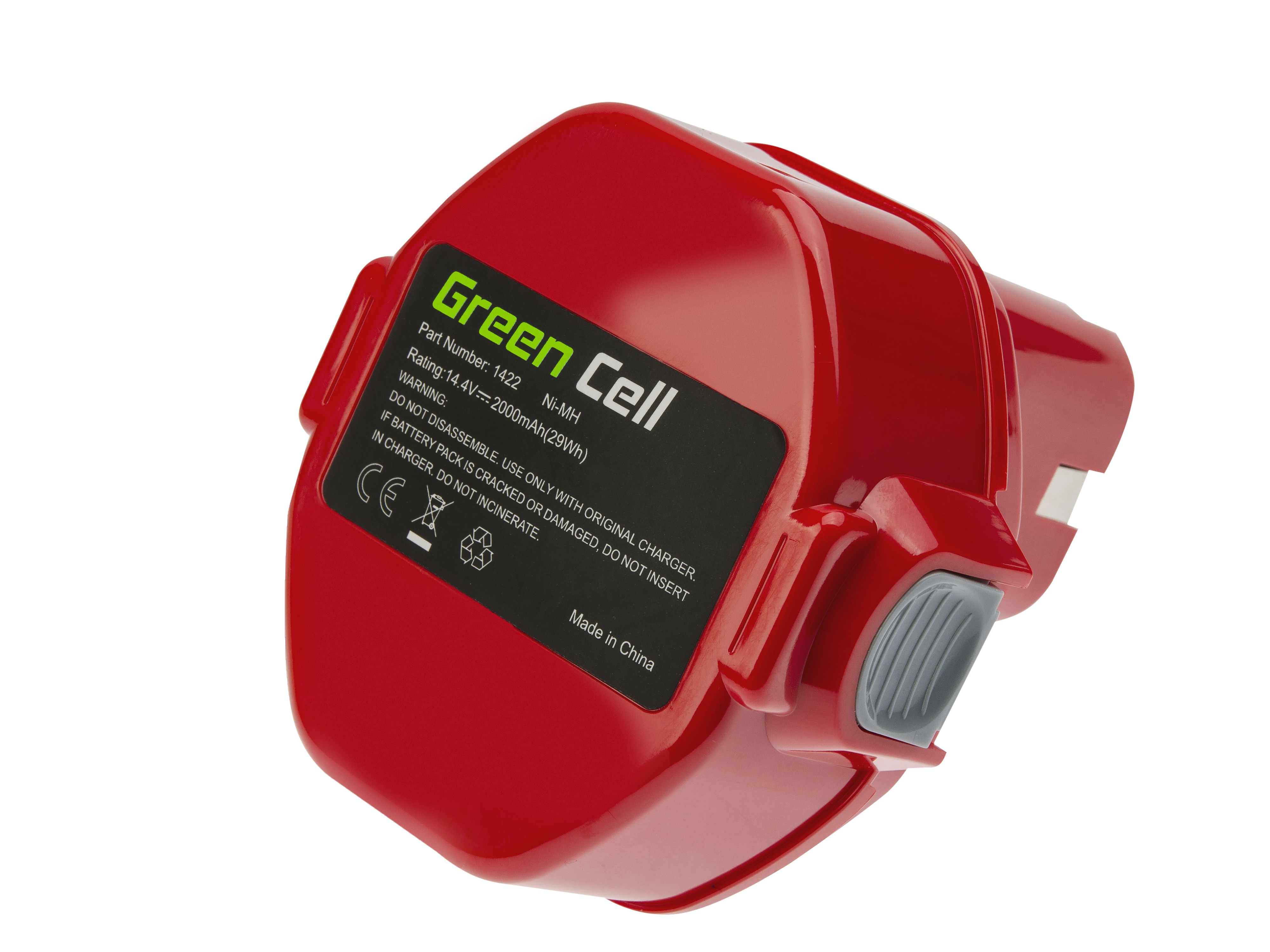 Batterij (2Ah 14.4V) voor Makita 1420 1433 4033D 4332D 4333D 6228D 6337D thumbnail 3