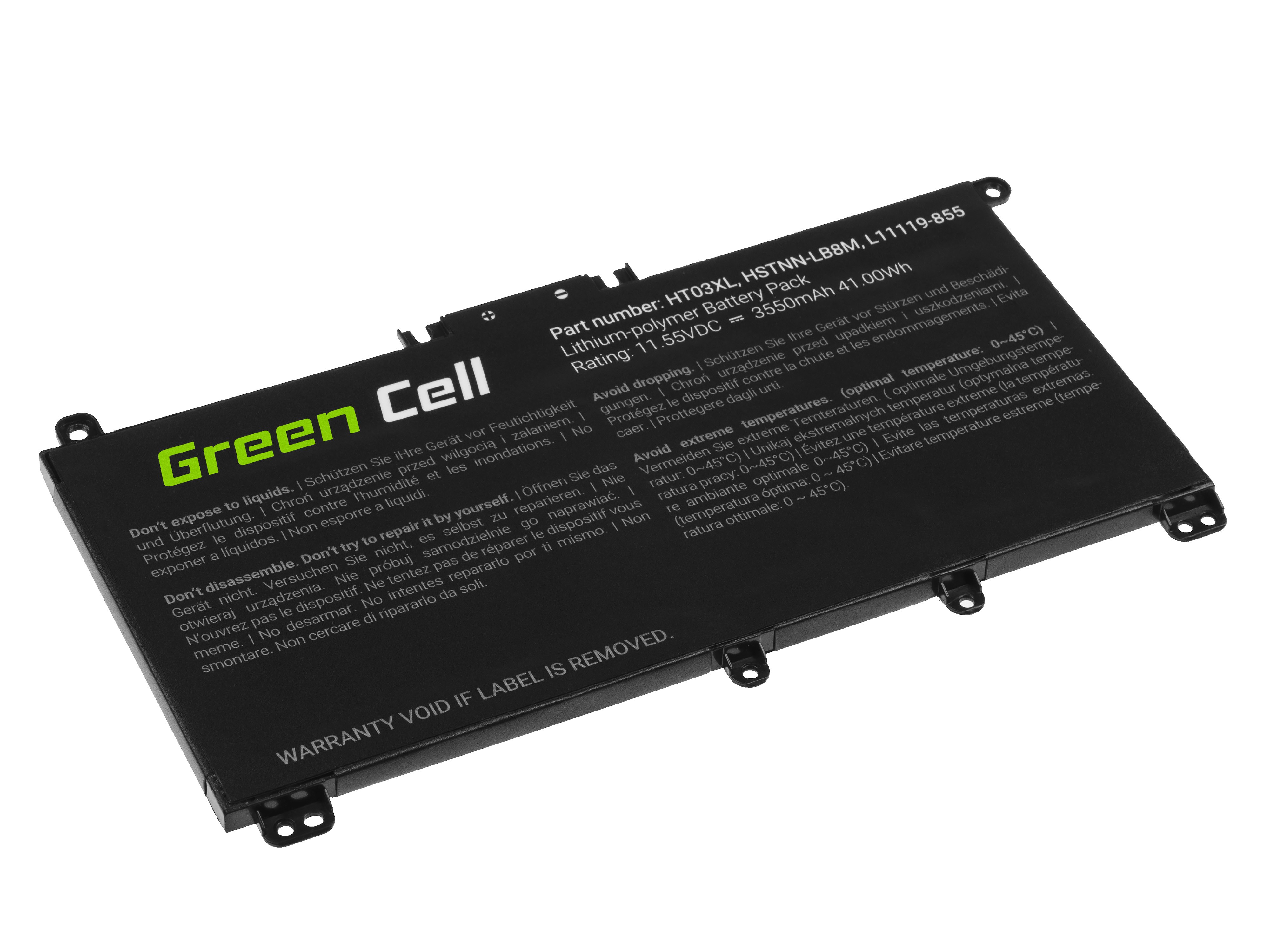 Batterij  HT03XL Voor de HP 240 G7 245 G7 250 G7 255 G7, HP 14 15 17, HP Pavilion 14 15