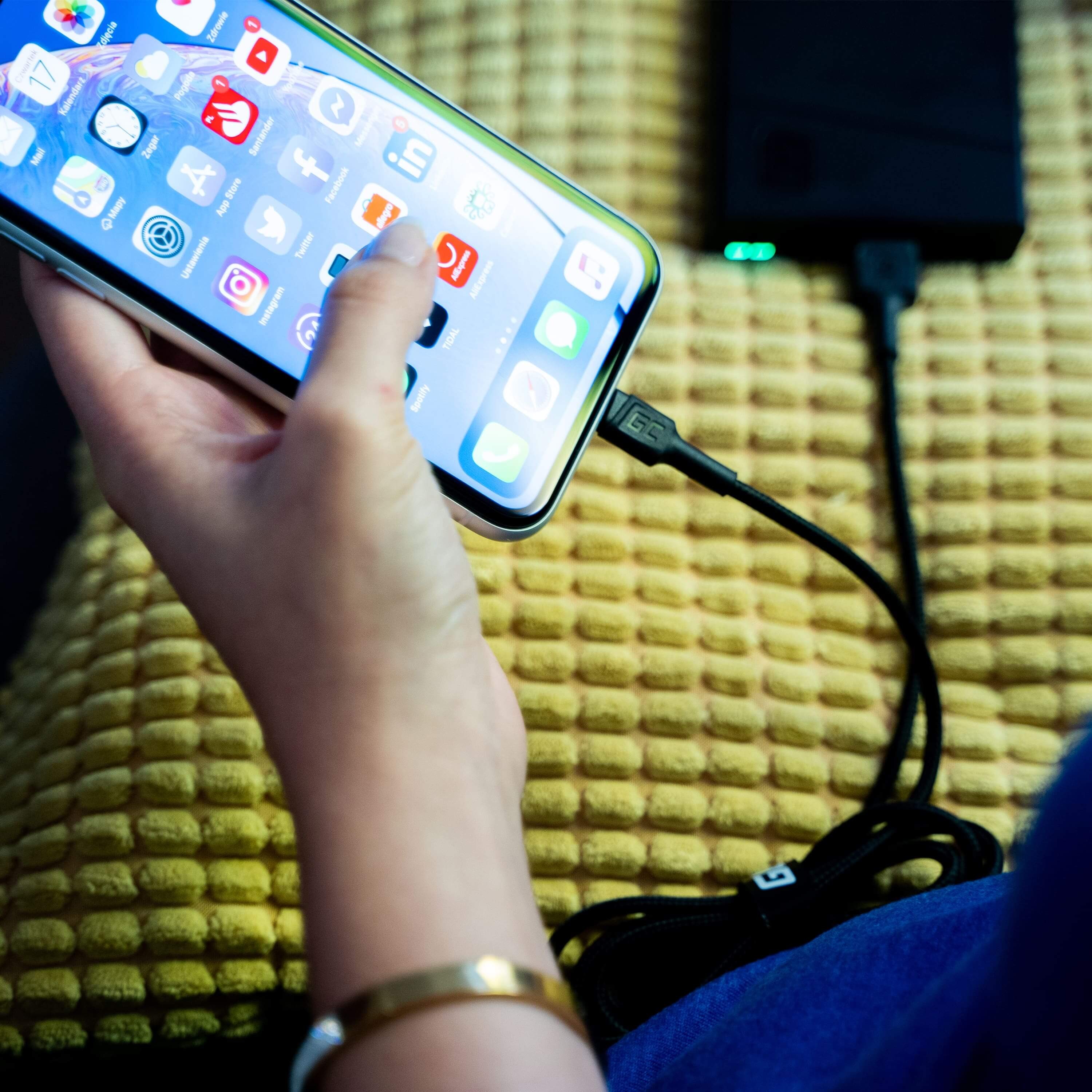 Kabel GC PowerStream USB-A - Lightning 200 cm Apple MFi Gecertificeerd thumbnail 2