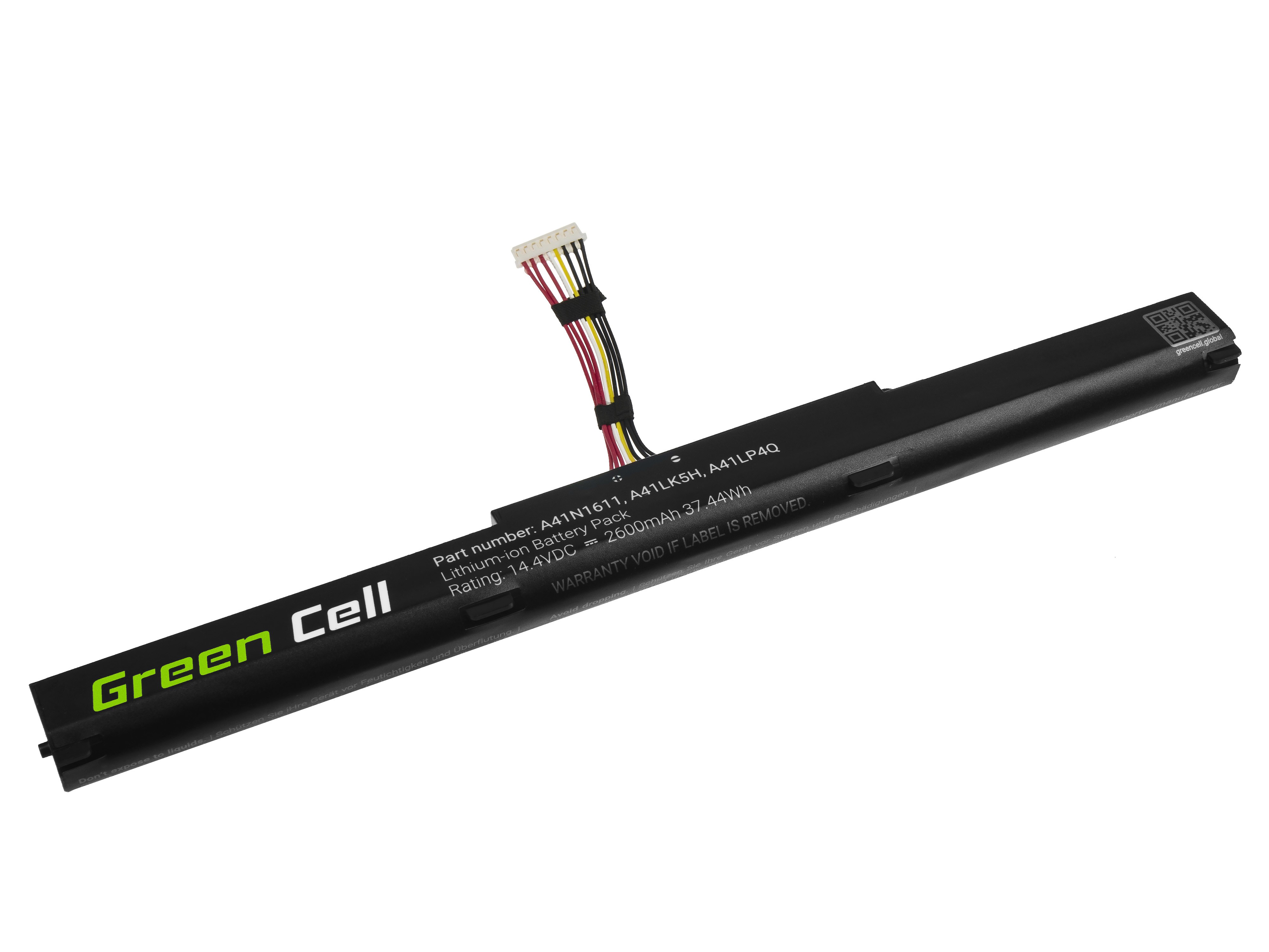 Batterij  A41N1611 Voor de Asus GL553 GL553V GL553VD GL553VE GL553VW GL753 GL753V GL753VD GL753VE FX553V FX753 FX753V