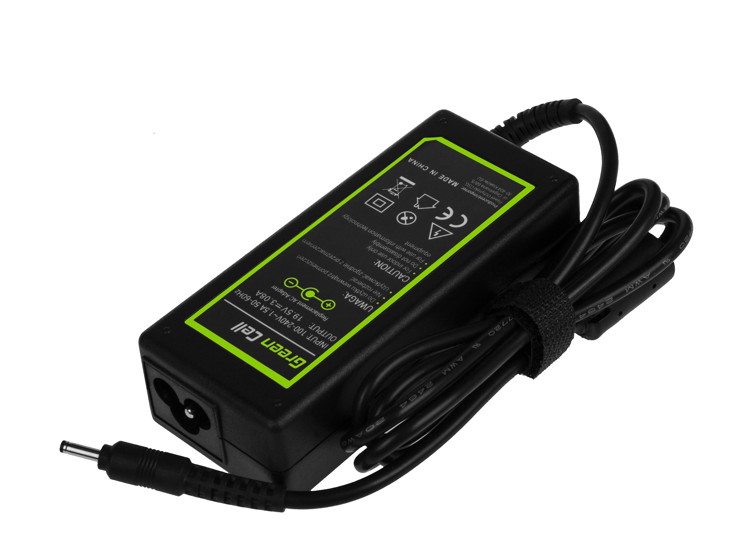 Oplader  AC Adapter voor Asus 60W / 19.5V 3.08A / 3.0mm - 1.1mm