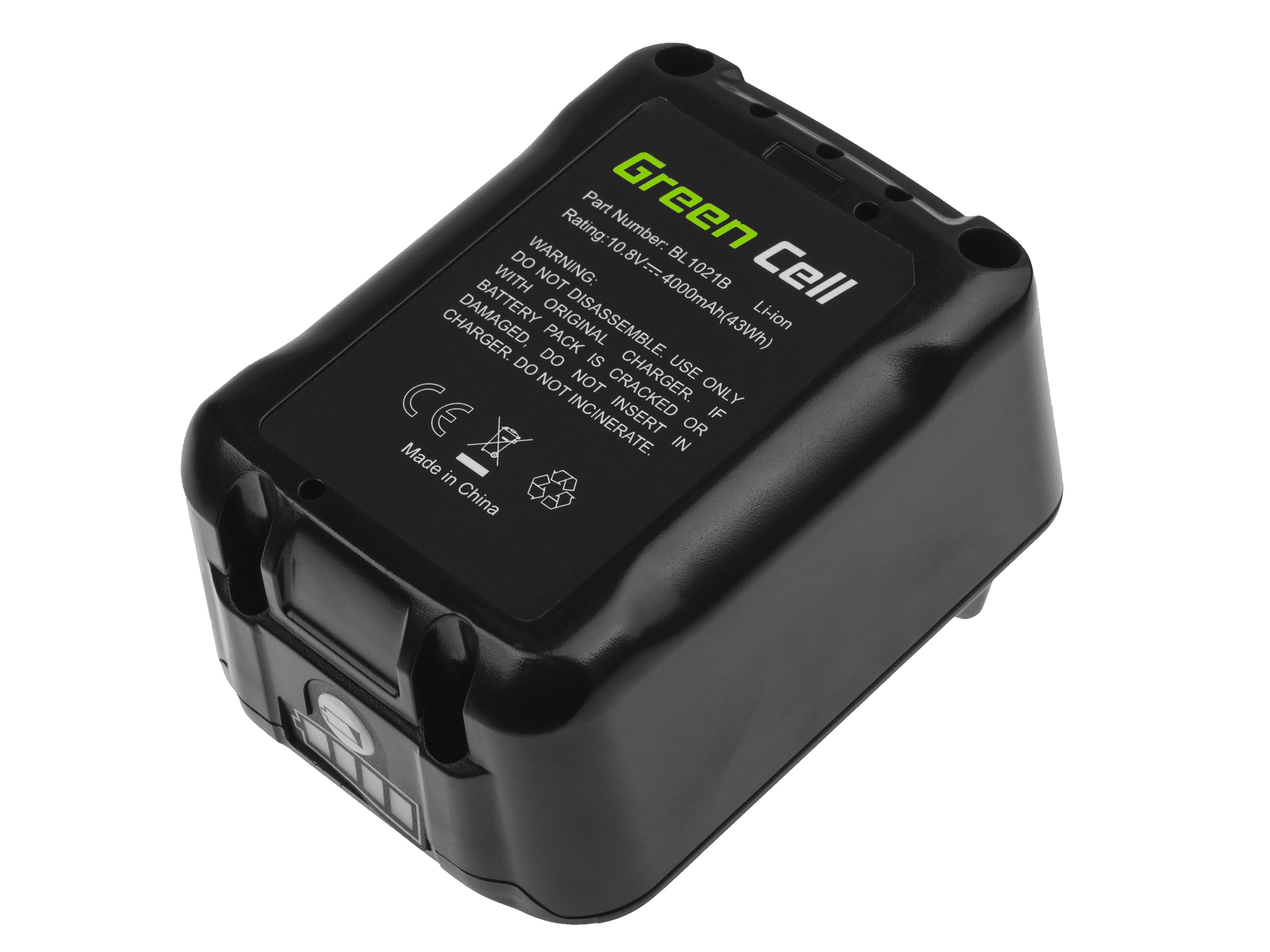 Batterij BL1016 BL1021B BL1040B BL1041B (4Ah 12V) voor Makita DF031 DF331 HP330 HP331 TD110 TM30 thumbnail 3