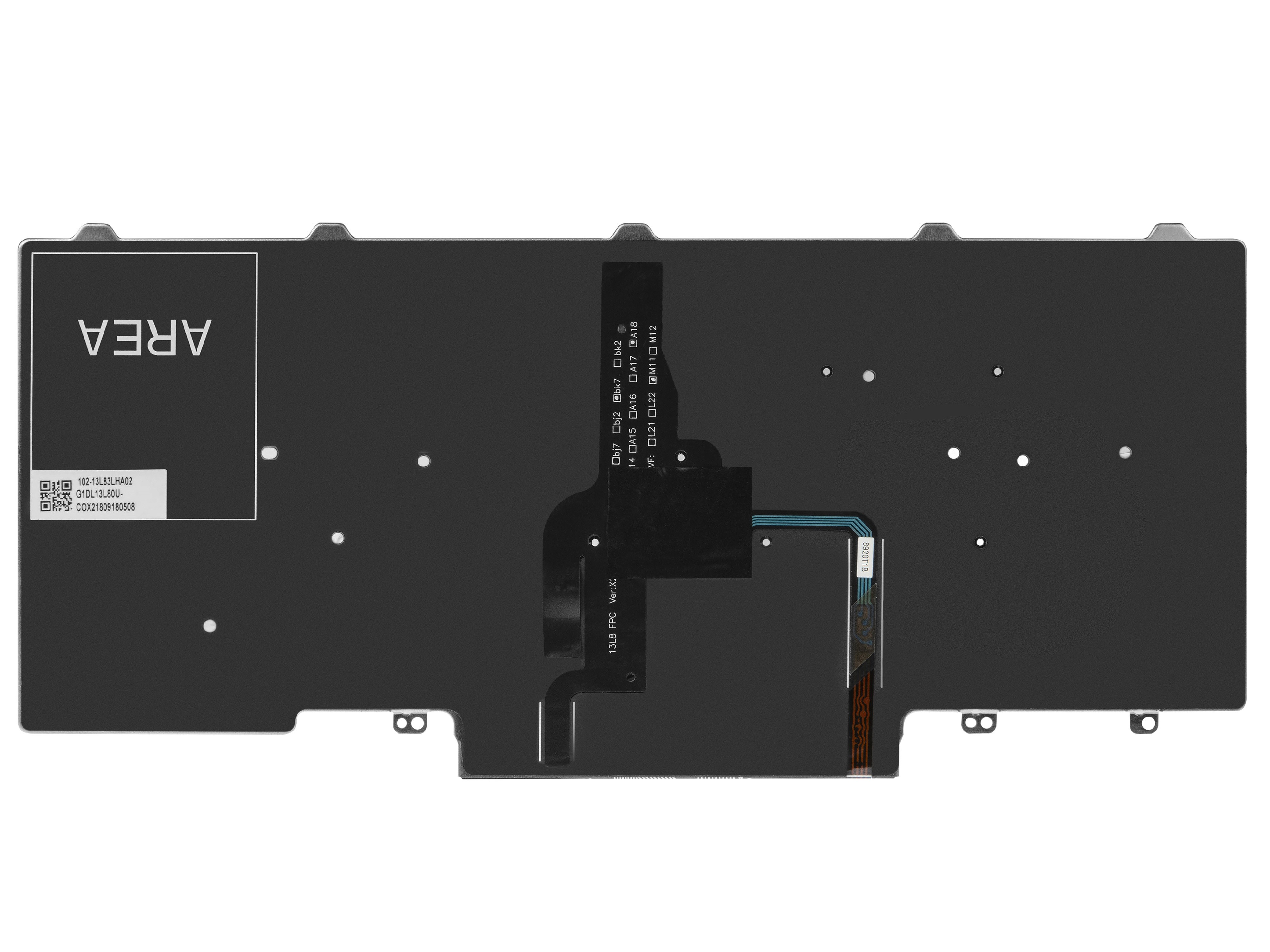 Laptop toetsenbord voor de Dell Latitude E5450 E5470 E5480 E7450 E7470 E7480 thumbnail 4
