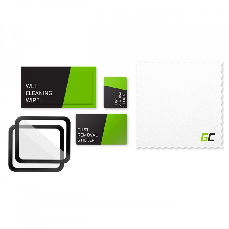 2x GC Clarity gehard glas voor Apple Watch 5 40 mm thumbnail 8