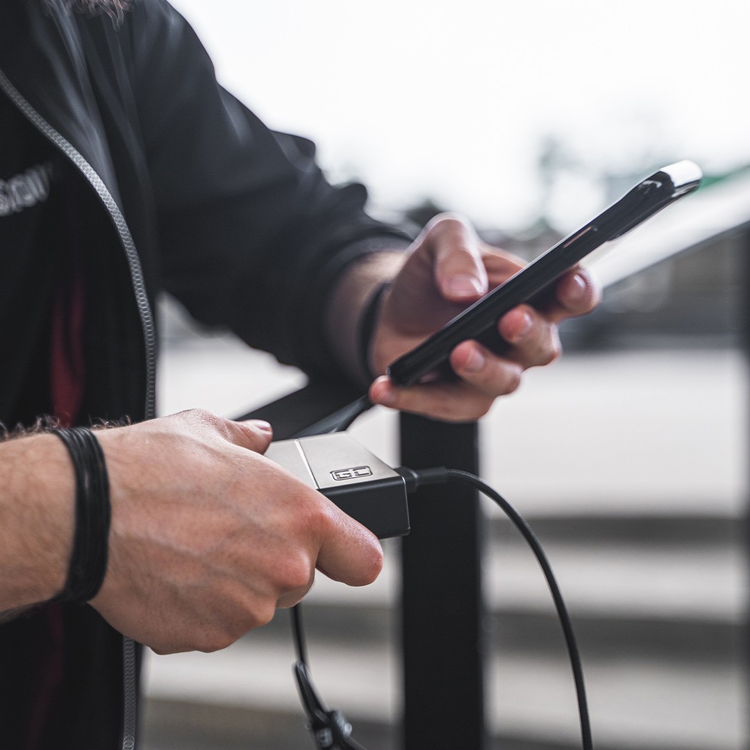 Power Bank GC PowerPlay20 20000mAh met fast charging 2x USB Ultra Charge en  2x USB-C 18W thumbnail 4