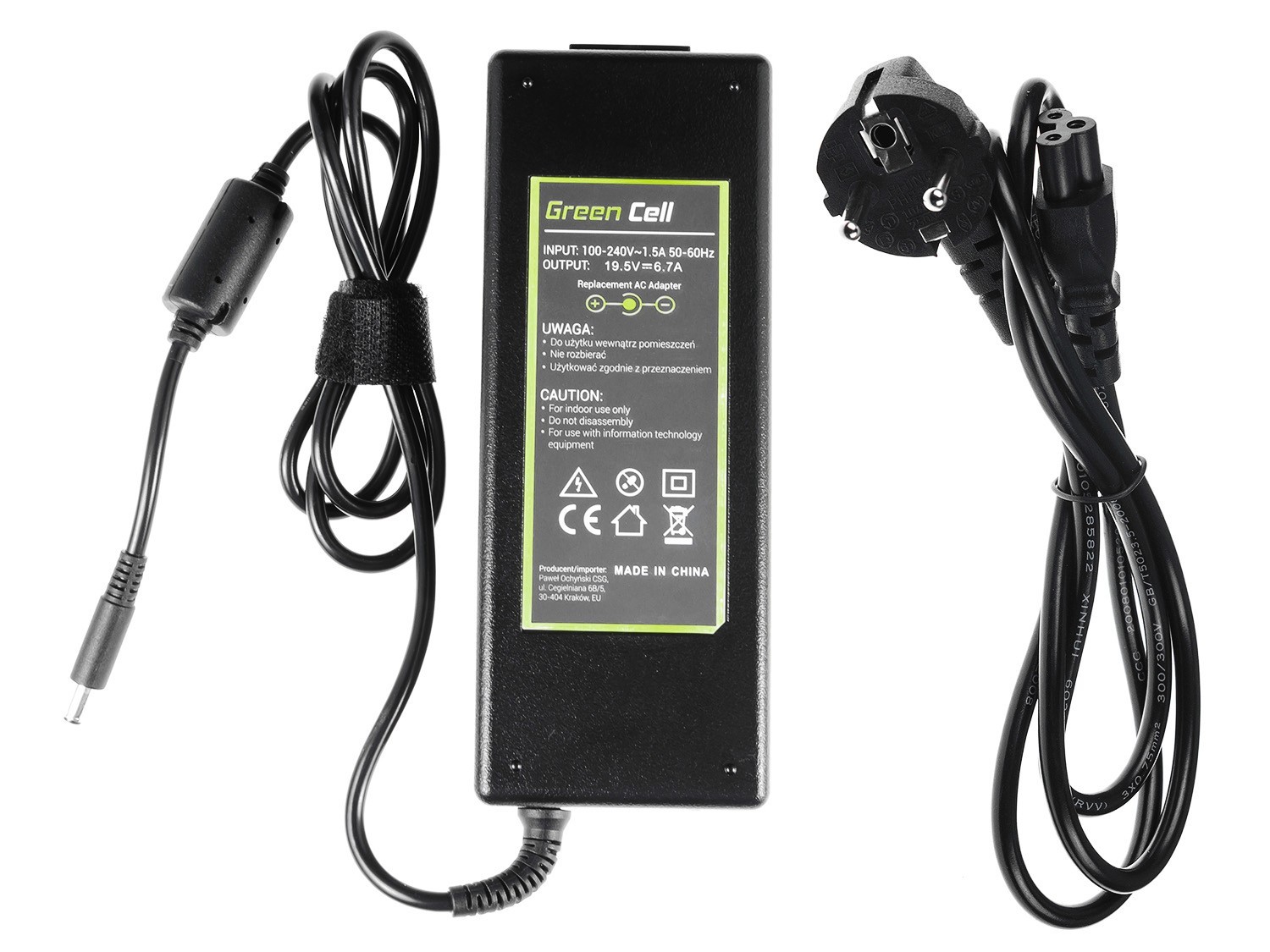 Oplader  AC Adapter voor Dell 130W / 19.5V 6.7A / 4.5-3.0mm thumbnail 3