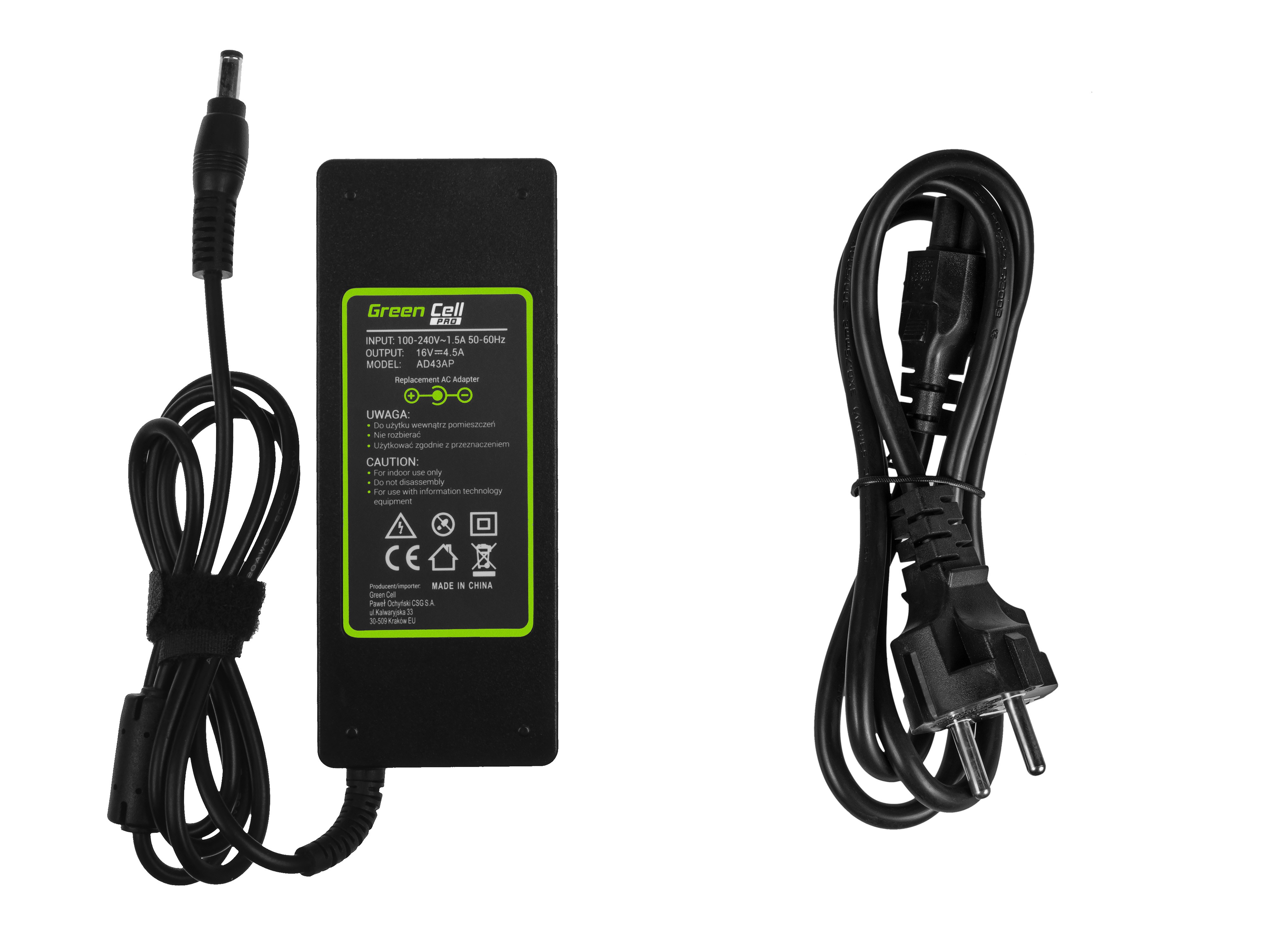 PRO Adapter 16V 4.5A 72W Voor de Lenovo IBM ThinkPad T20 T21 T22 T23 T30 T40 T41 T42 T43 R50 R50e R52 thumbnail 4