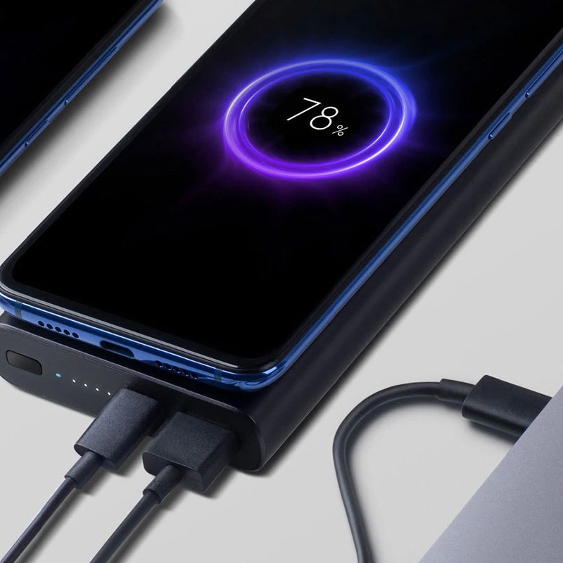 Xiaomi Power Bank QI 10000 mAh - draadloos opladen en 2x Quick Charge 3.0-poorten thumbnail 4