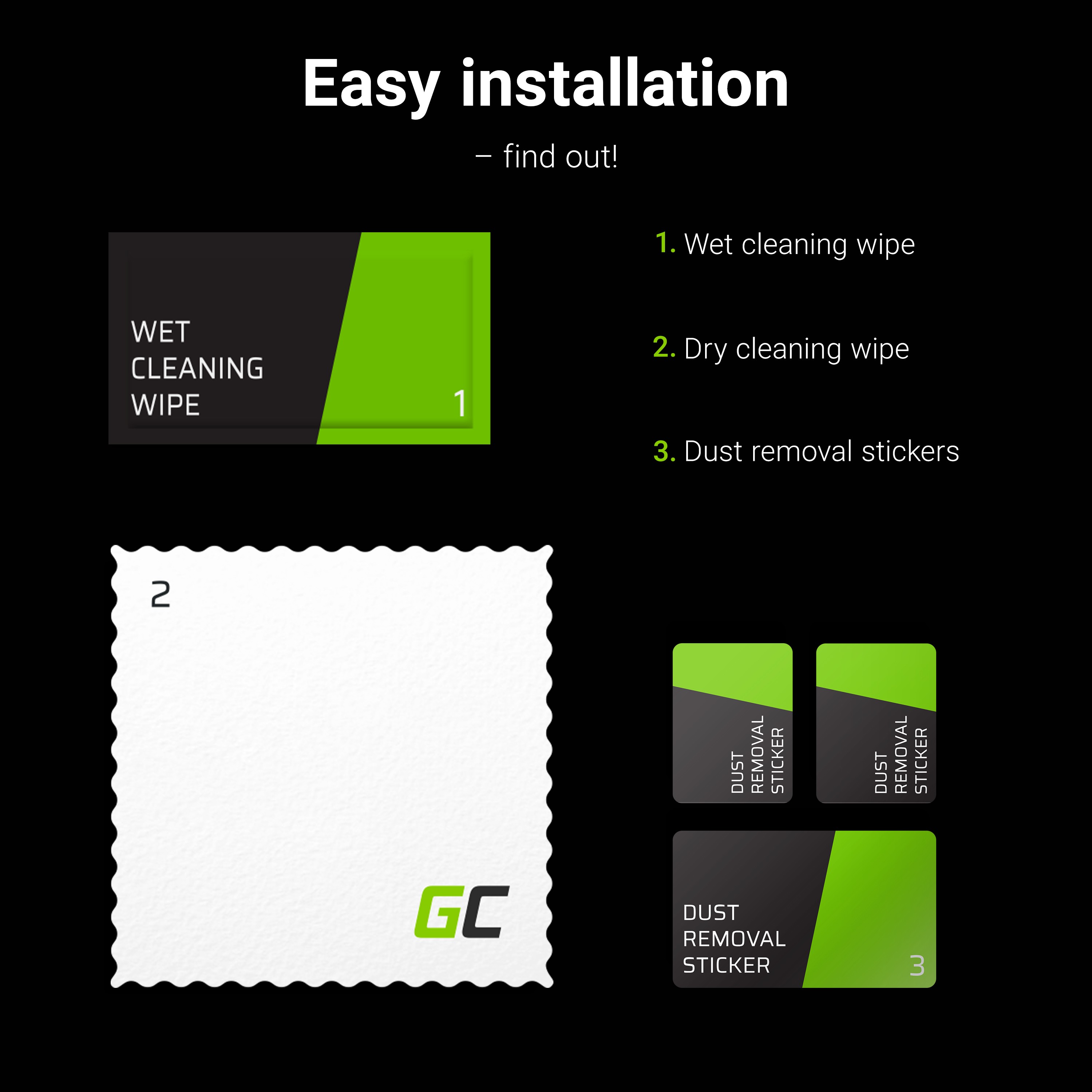 GC Clarity Screen Protector voor Apple Iphone 7 8 - wit thumbnail 2