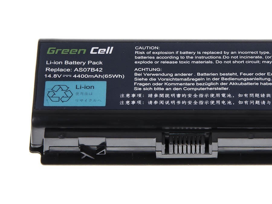 Batterij voor Acer Aspire 5520 AS07B31 AS07B32 / 14,4V 4400mAh thumbnail 2