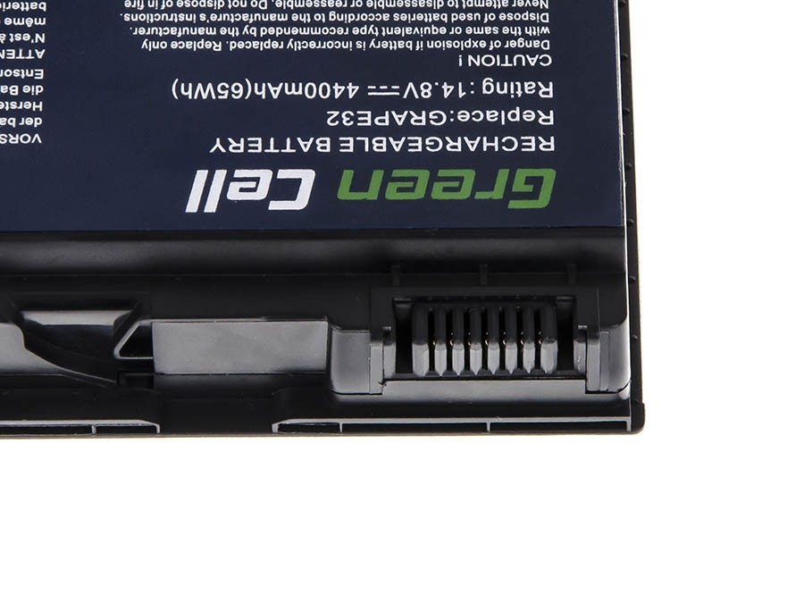 Batterij voor Acer TravelMate 5220 5520 5720 7520 7720 / 14,4V 4400mAh thumbnail 2