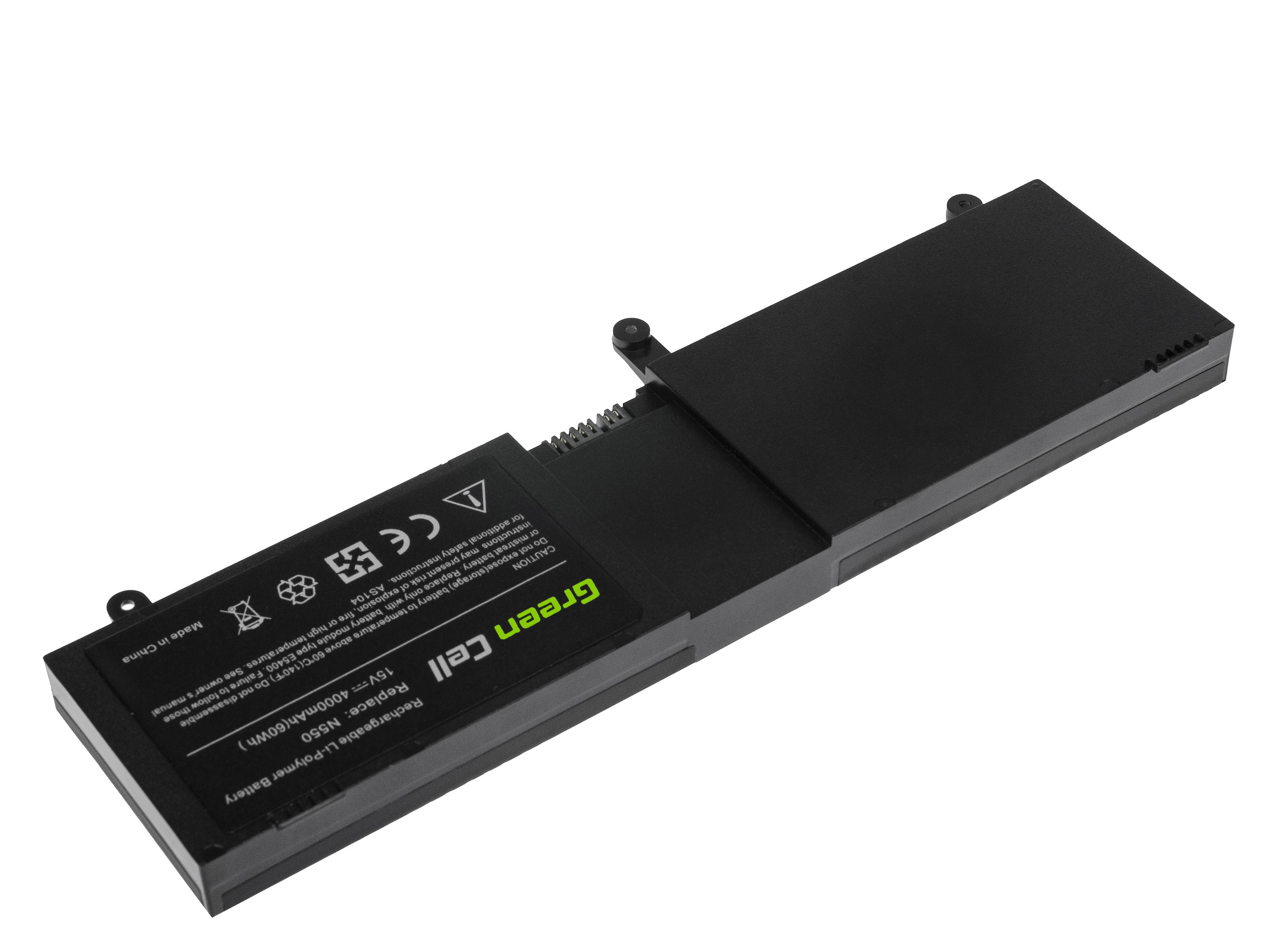 Batterij voor Asus ROG G550 G550J N550 N550J / 15V 4000mAh thumbnail 2