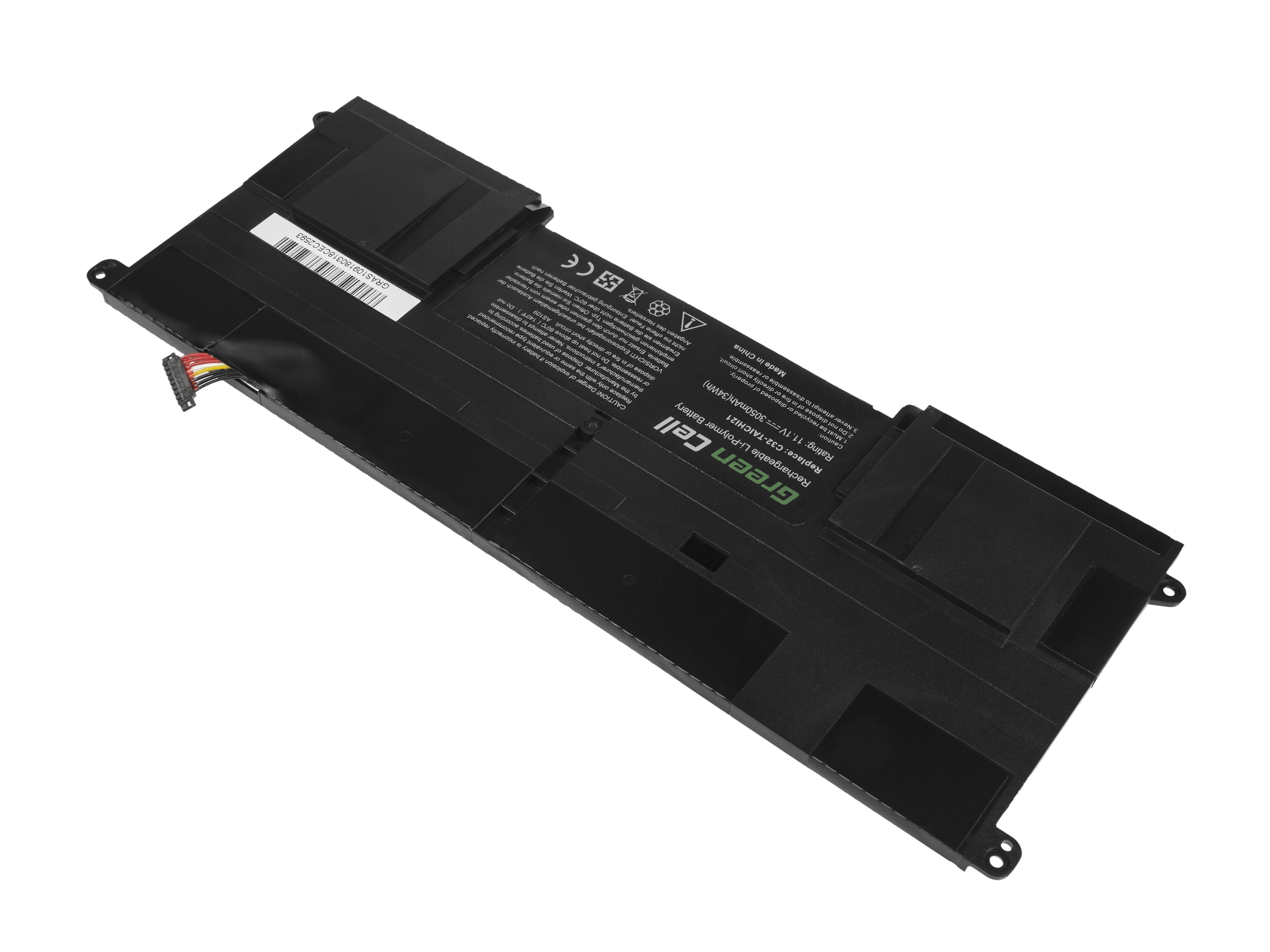 Batterij voor Asus Taichi 21 C32-TAICHI21 / 11,1V 3050mAh thumbnail 2