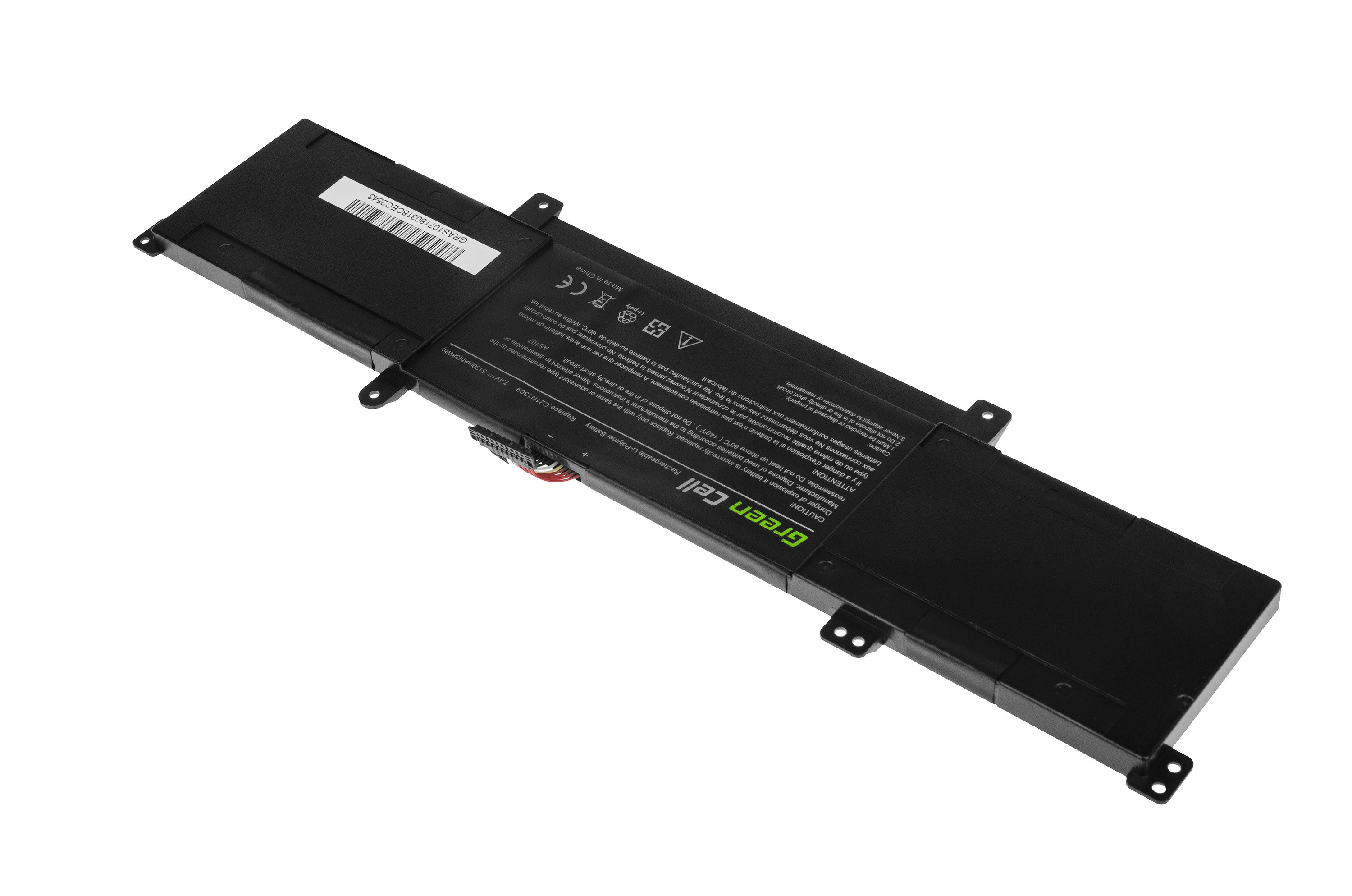 Batterij voor Asus VivoBook Q301 S301 S301L / 7,4V 5130mAh thumbnail 2