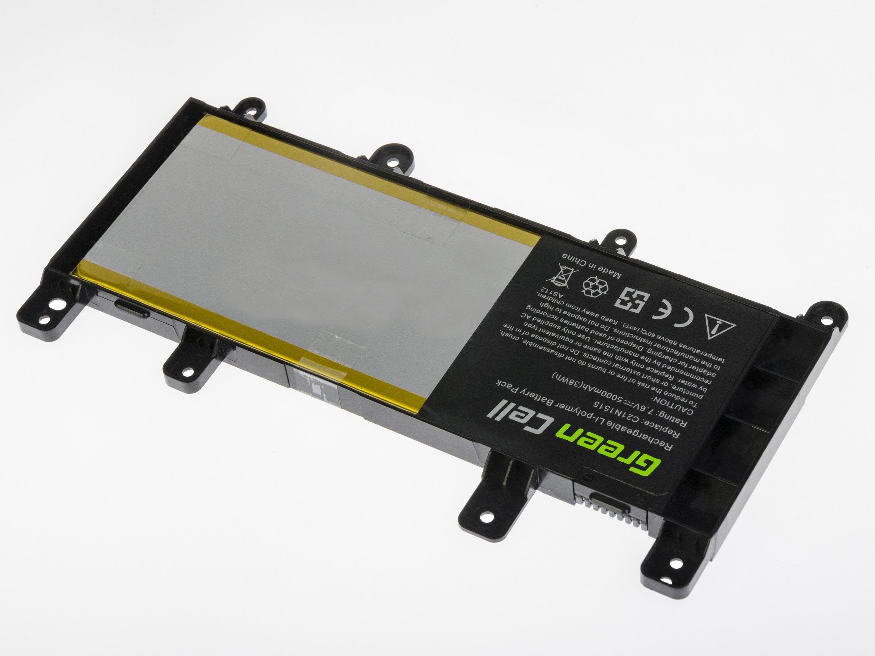 Batterij voor Asus X756U / 7,6V 5000mAh thumbnail 2