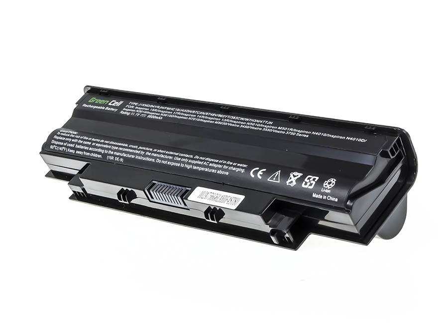 Batterij voor Dell Inspiron N3010 N4010 N5010 13R 14R 15R J1 / 11,1V 6600mAh thumbnail 2