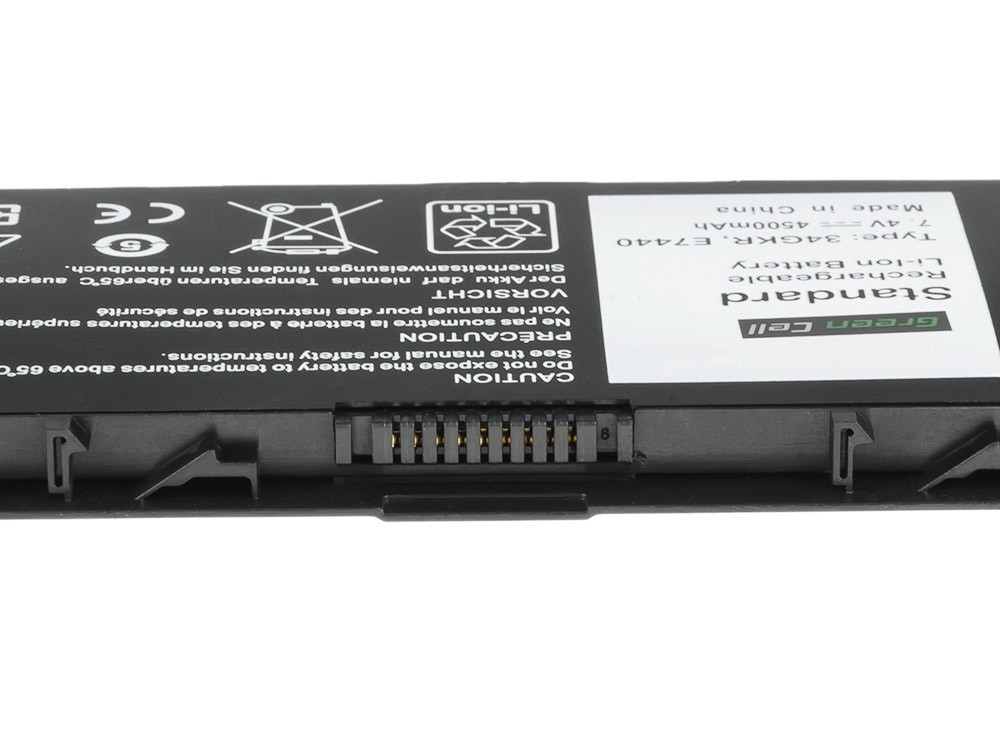 Batterij voor Dell Latitude E7440 / 7,4V 4500mAh thumbnail 2