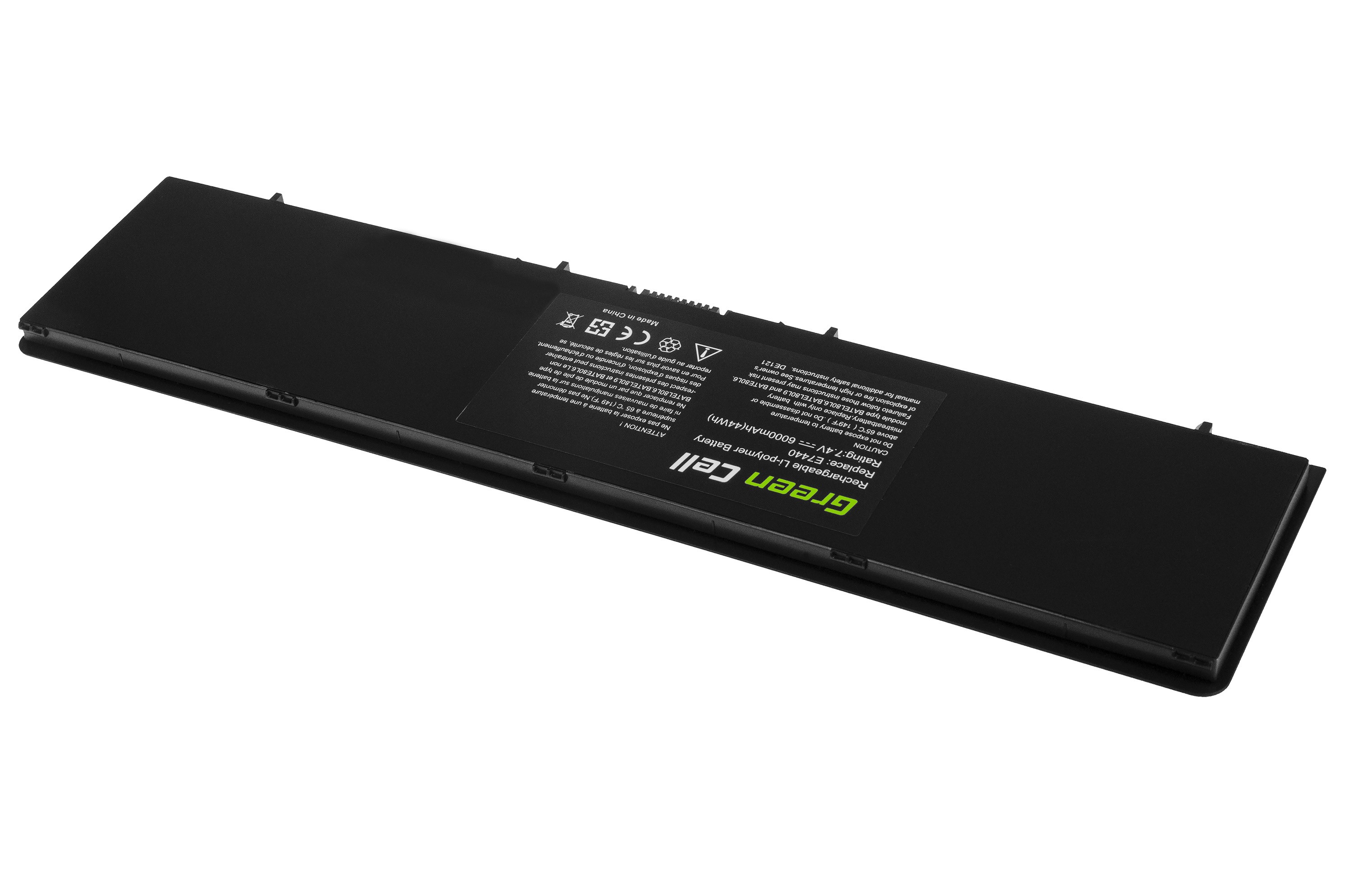 Batterij voor Dell Latitude E7440 / 7,4V 6000mAh thumbnail 2