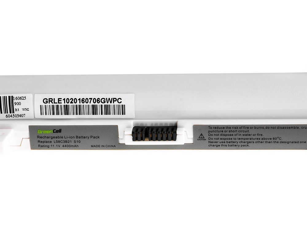 Batterij voor Lenovo IdeaPad S9 S9e S10 S10e S10C S12 (wit) / 11,1V 4400mAh thumbnail 2