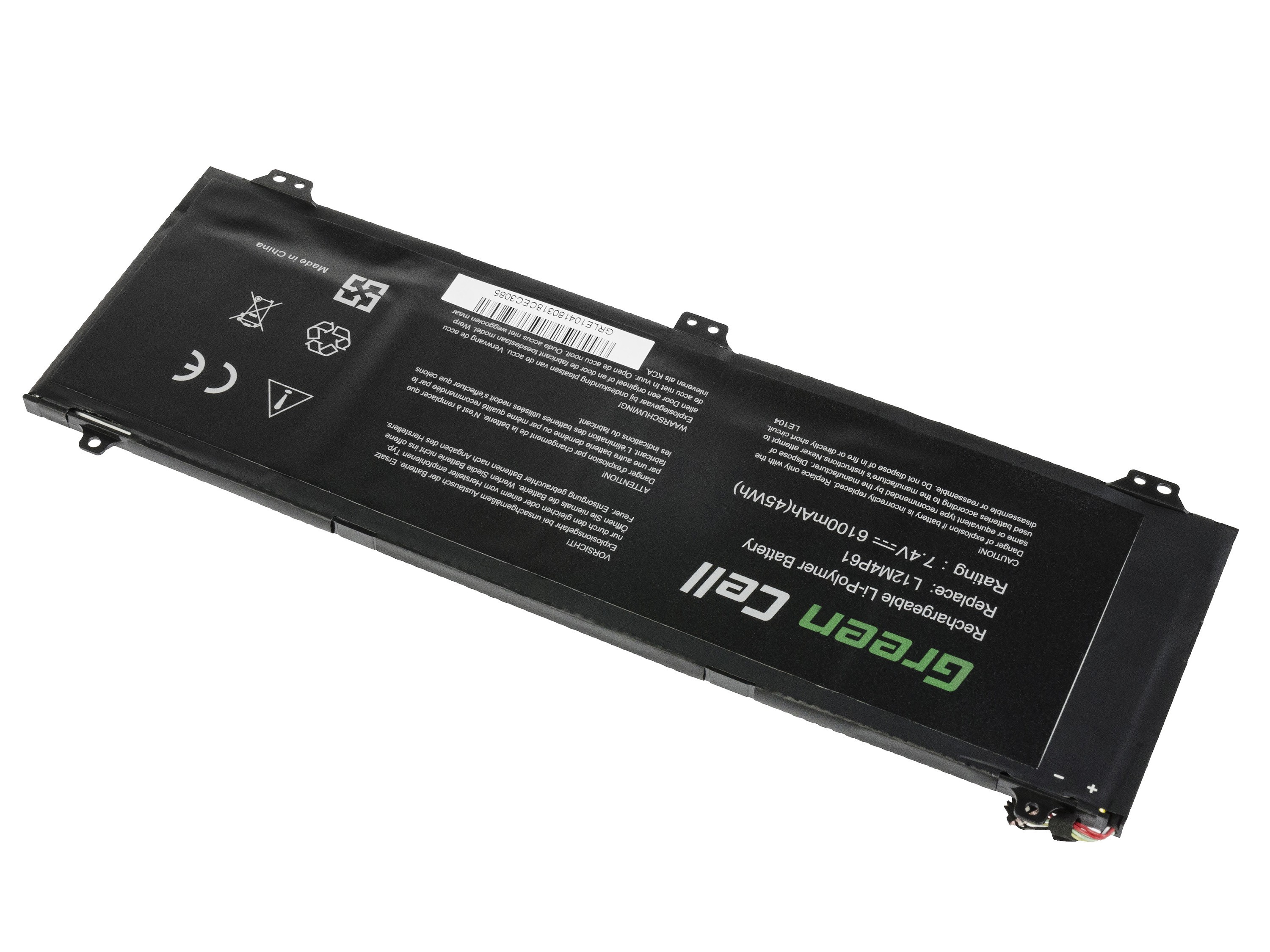 batterij voor Lenovo IdeaPad U330 U330p U330t / 7,4V 6100mAh thumbnail 2