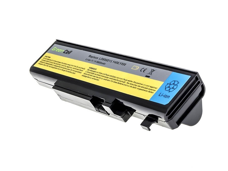 Batterij voor Lenovo IdeaPad Y450 Y450A Y450G Y550 Y550A Y550P / 11,1V 6600mAh thumbnail 2