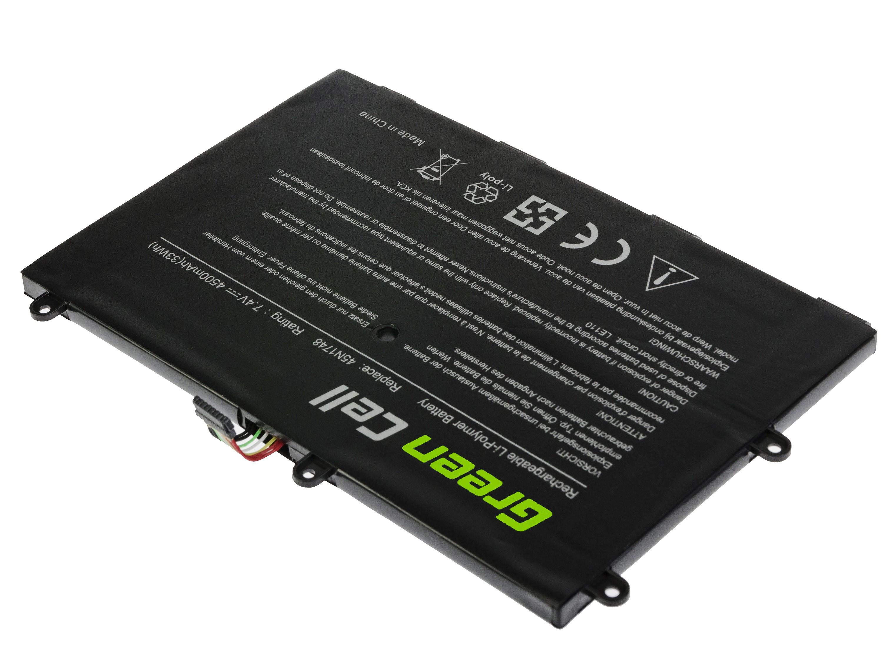 Batterij voor Lenovo ThinkPad Yoga 11e / 7,4V 4500mAh thumbnail 2