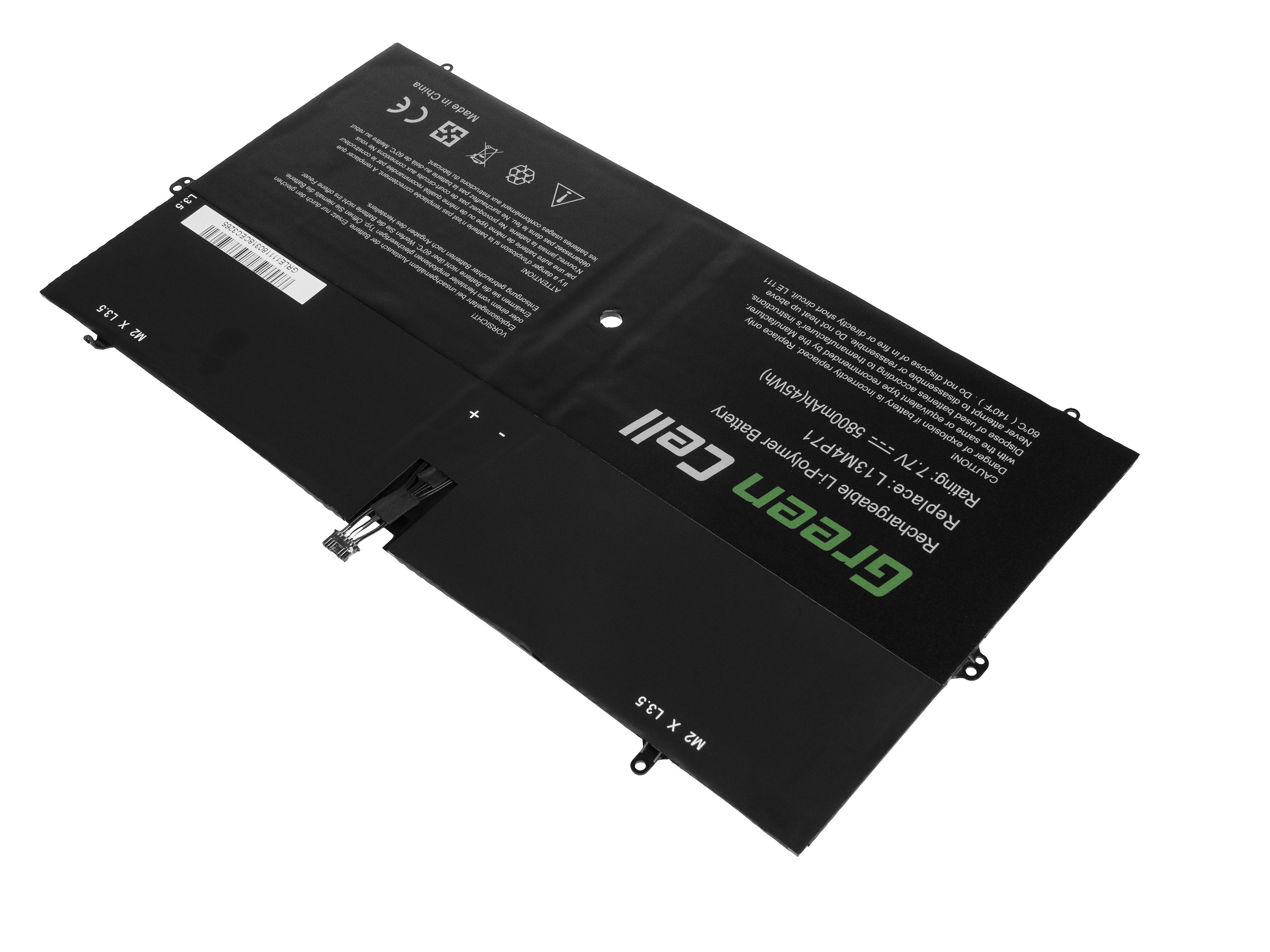 Batterij voor Lenovo Yoga 3 Pro 1370 / 7,4V 5800mAh thumbnail 2