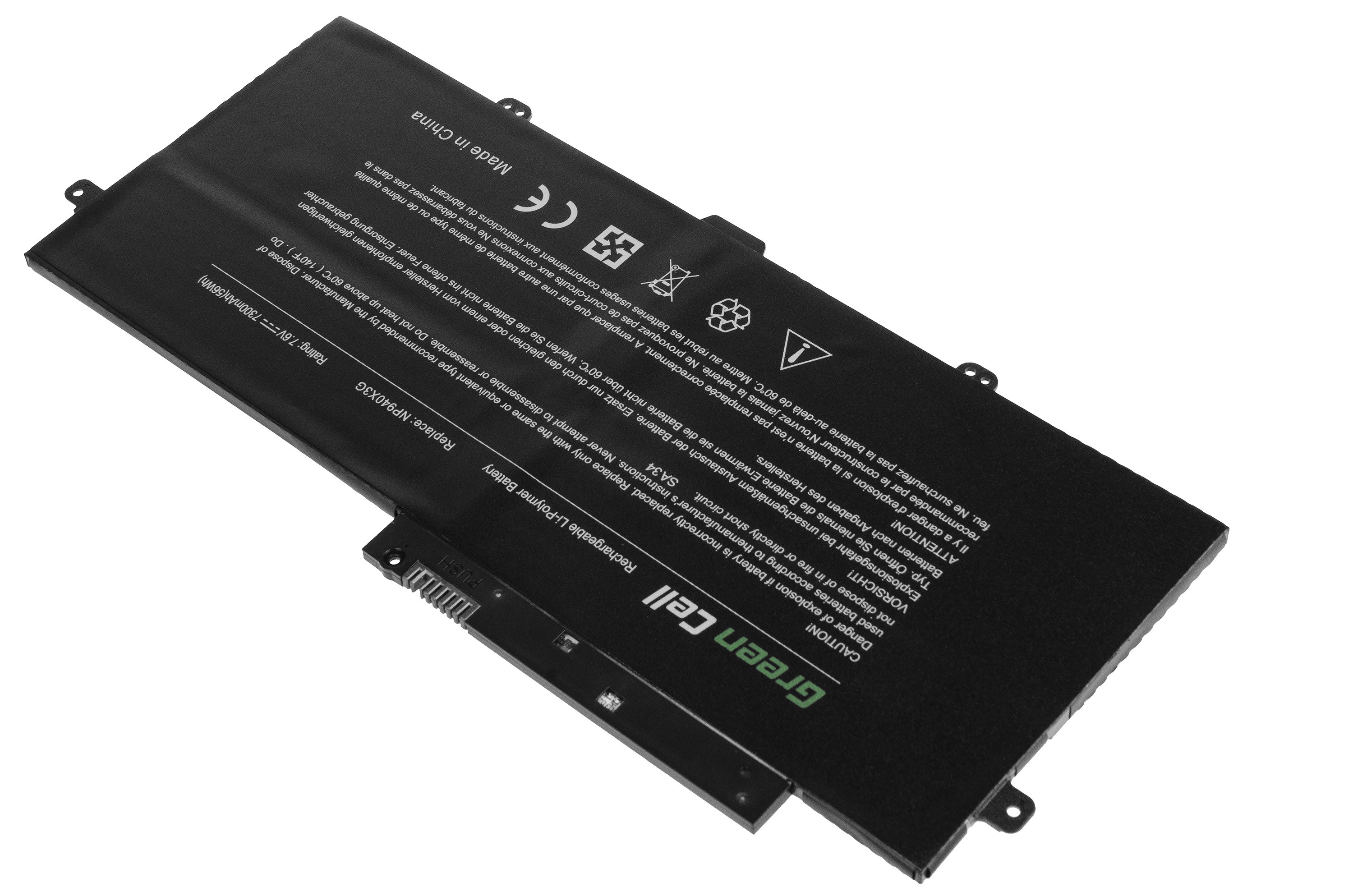 Batterij voor Samsung ATIV Book 9 Plus 940X3G NP940X3G / 7,6V 7300mAh thumbnail 2