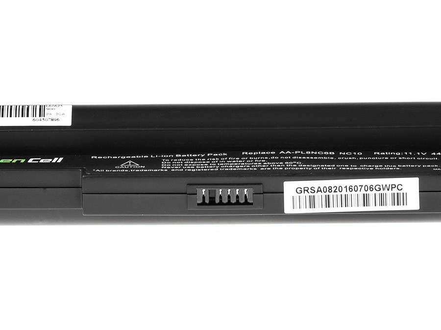 Batterij voor Samsung NP-NC10 NP-N110 NP-N130 NP-N140 / 11,1V 4400mAh thumbnail 2