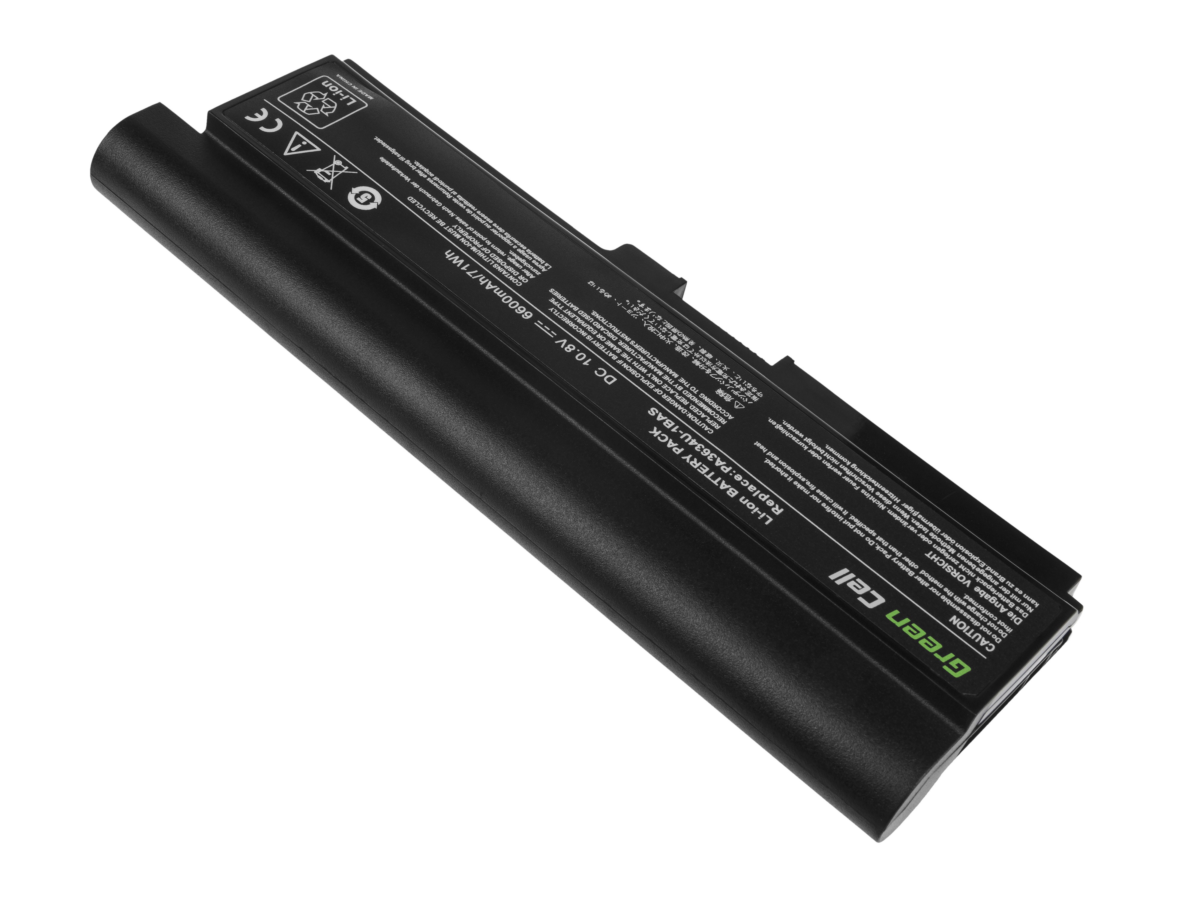 Batterij voor Toshiba Satellite C650 C650D C660 C660D L650D L655 L750 PA3634U-1BRS / 11,1V 6600mAh thumbnail 2