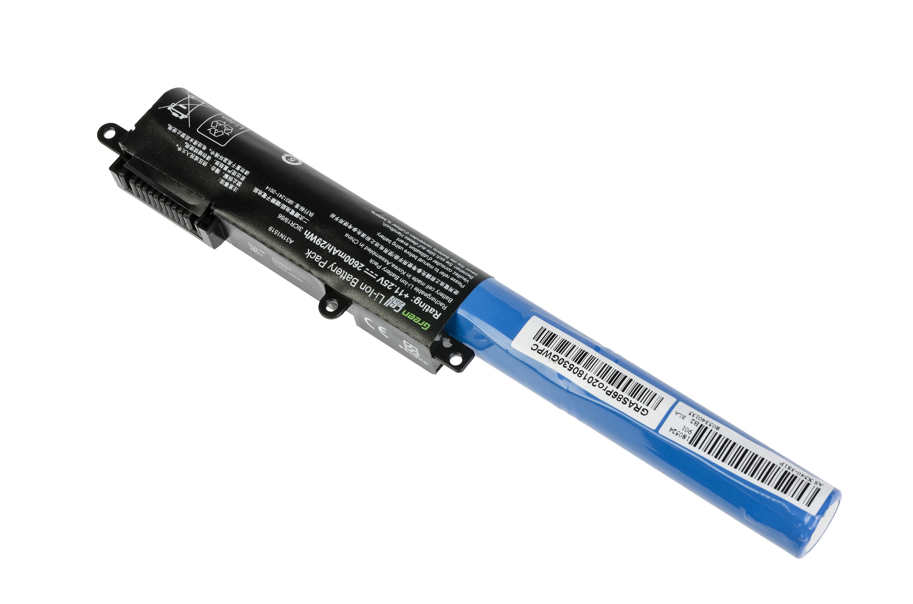 PRO Batterij voor Asus A31N1519 F540 F540L F540S R540 / 11,25V 2600mAh thumbnail 2