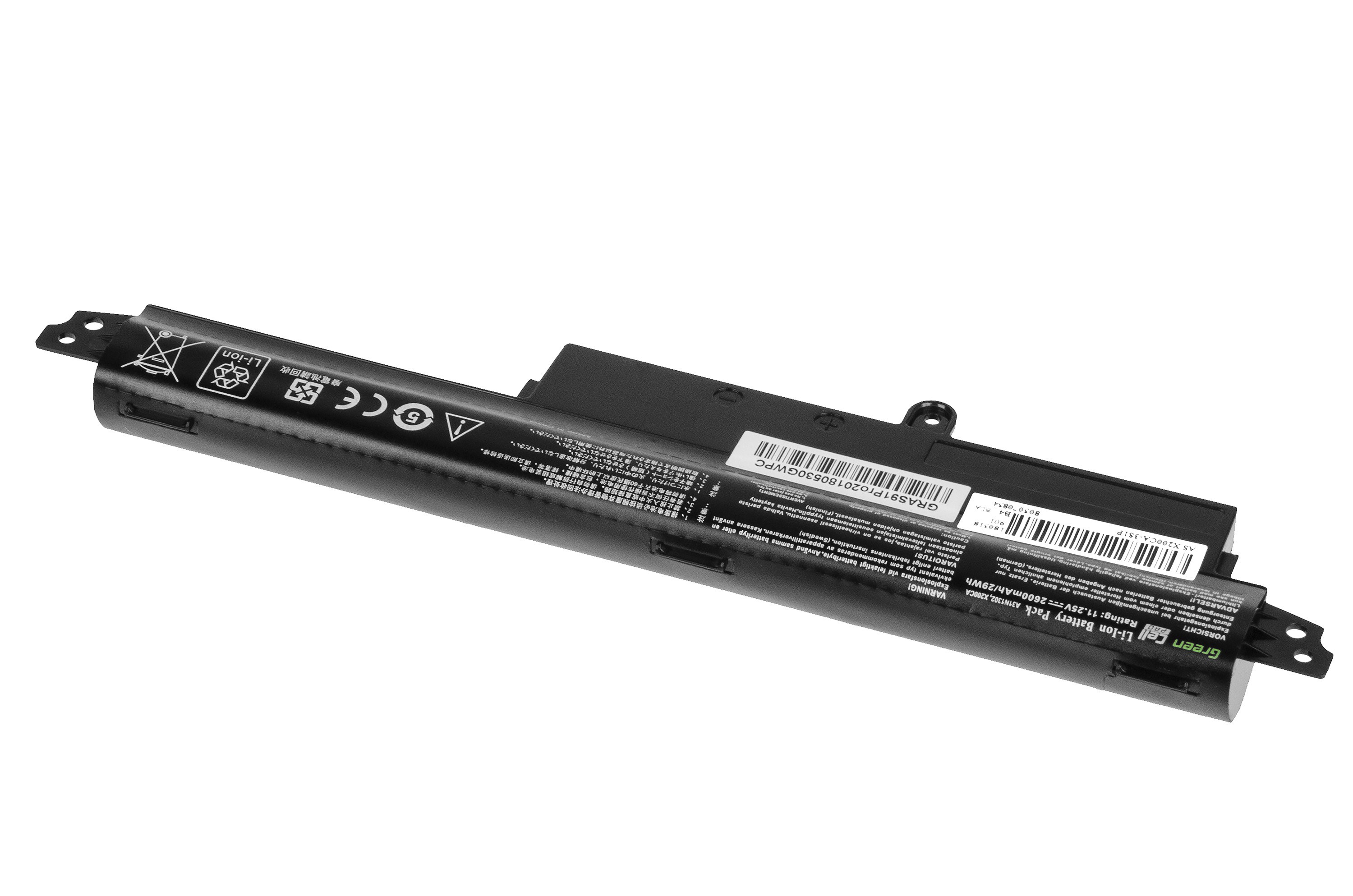 PRO Batterij voor Asus X200 X200C X200CA X200L X200LA / 11,25V 2600mAh thumbnail 2