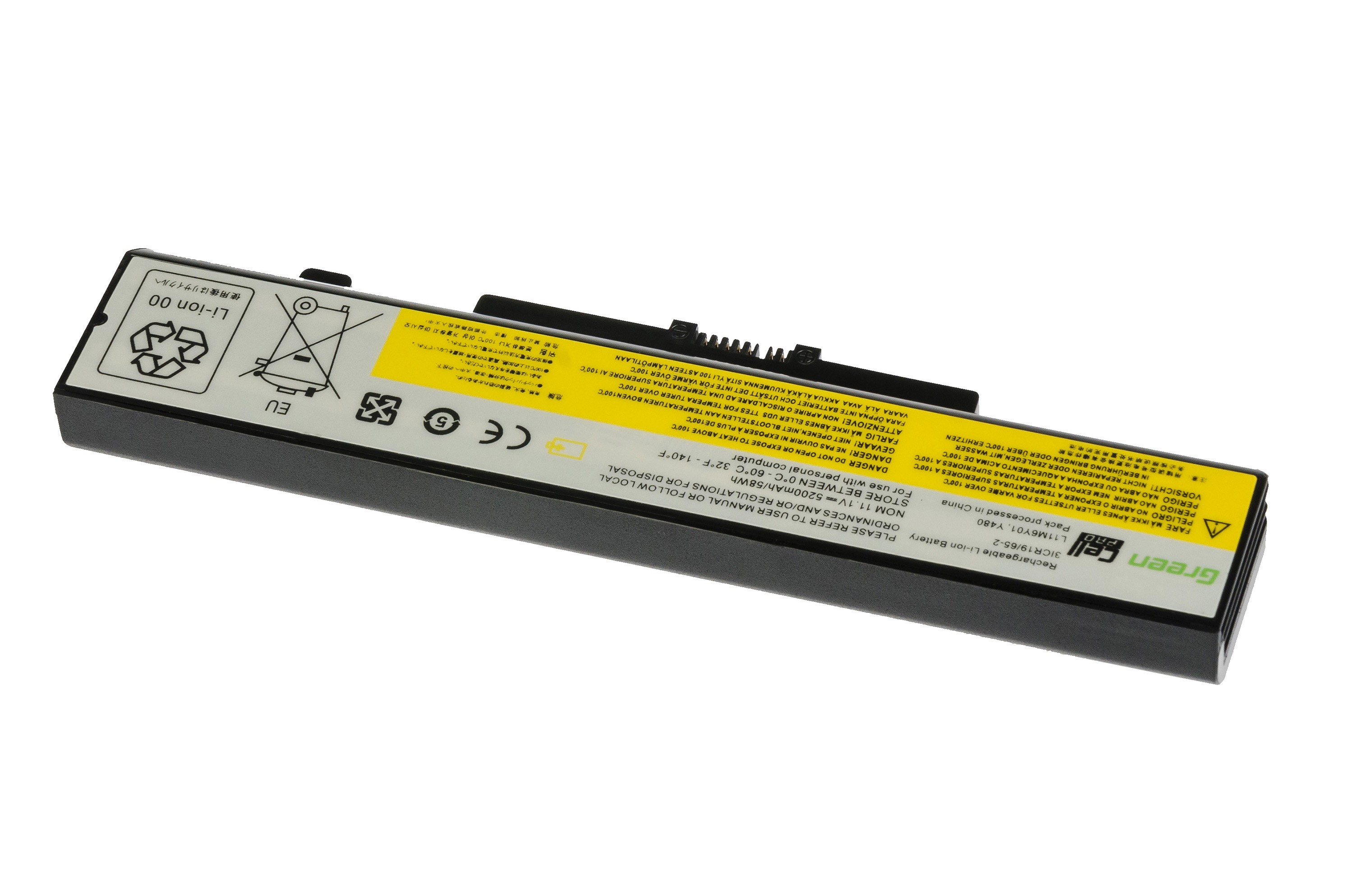 PRO Batterij voor Lenovo Y480 V480 Y580 / 11,1V 5200mAh thumbnail 2