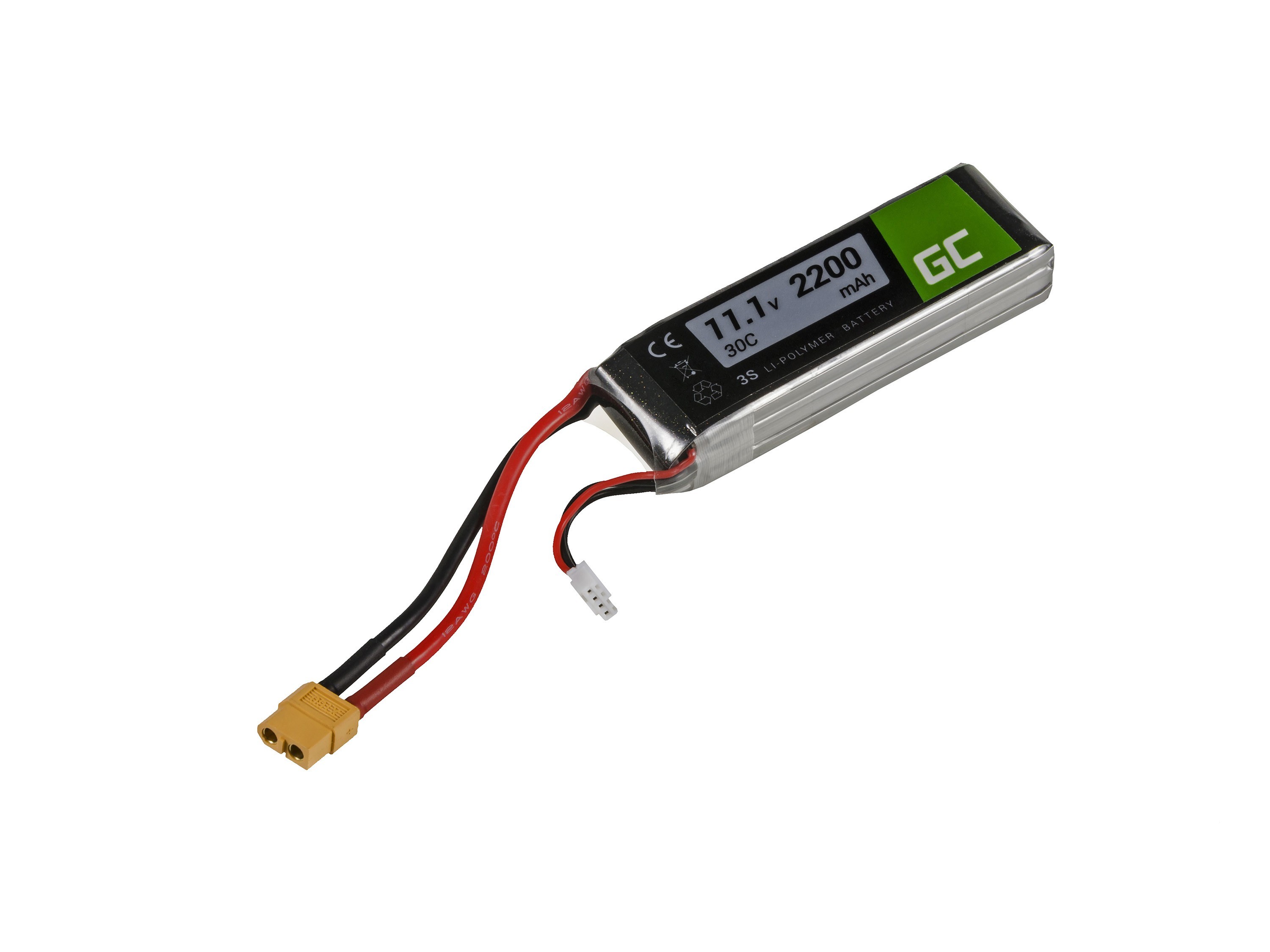 RC Batterij 2200mAh 11.1V thumbnail 2