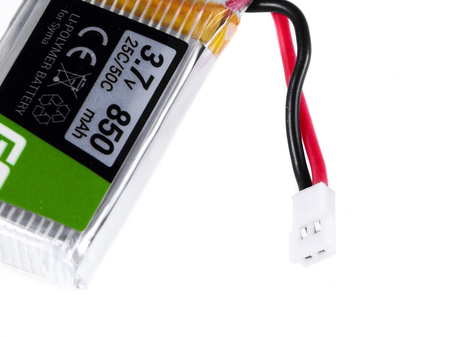 RC Batterij voor Syma H5C X5 X5A X5C X5SW X5SC Explorers 3.7V 850mAh thumbnail 2