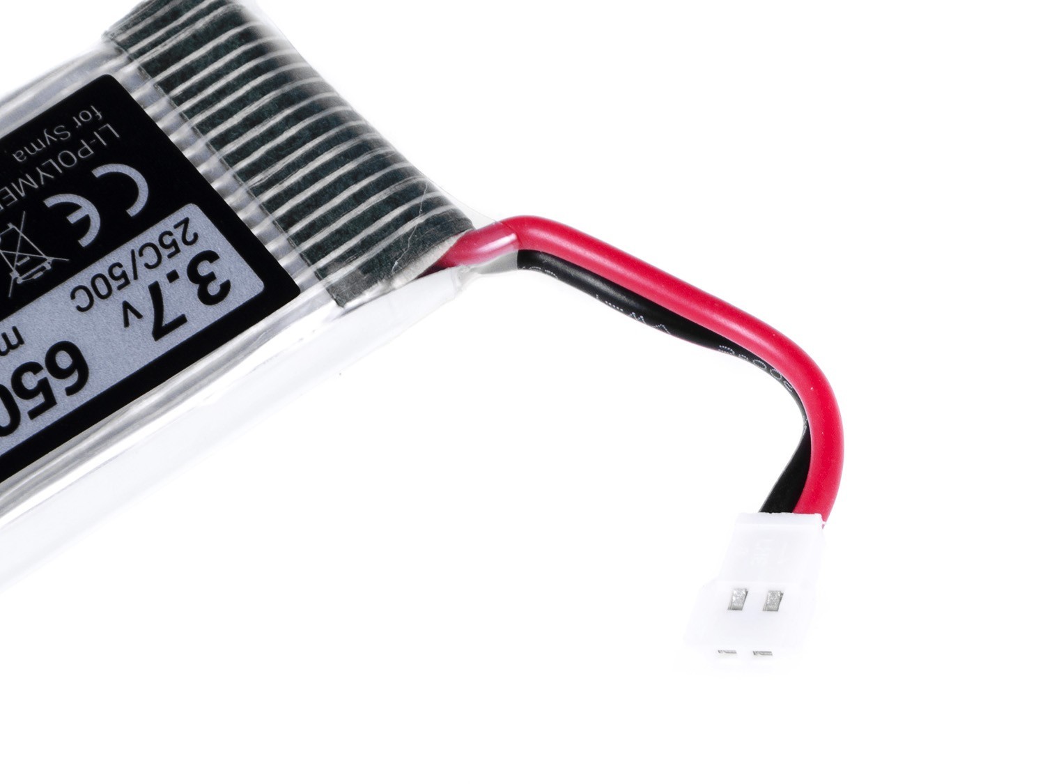 RC Batterij voor Syma X5 X5HW X5HC Explorers 3.7V 650mAh thumbnail 2