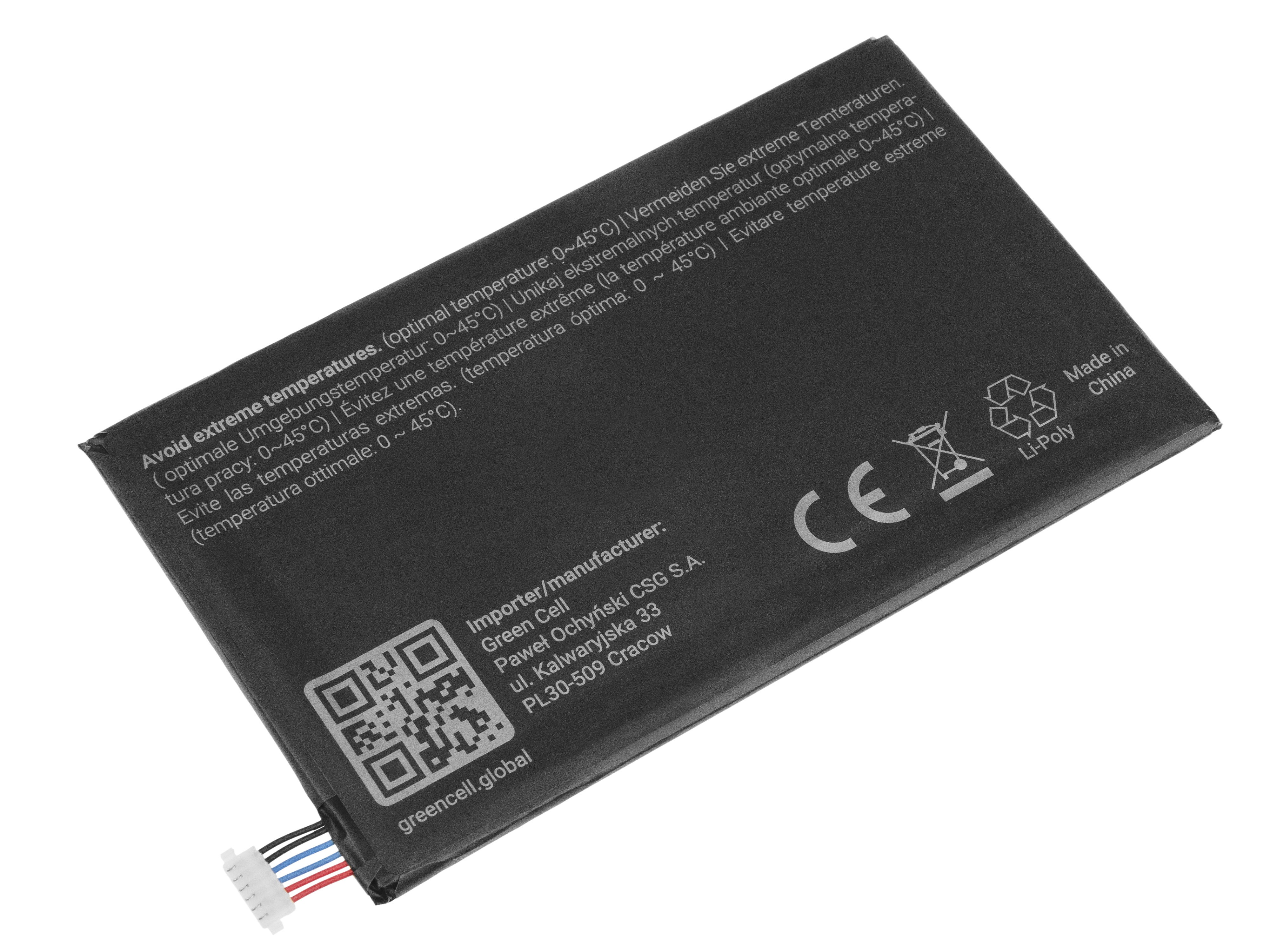 Tablet Batterij EB-BT330FBU Samsung Galaxy Tab 4 8.0 T330 T331 T337 thumbnail 2