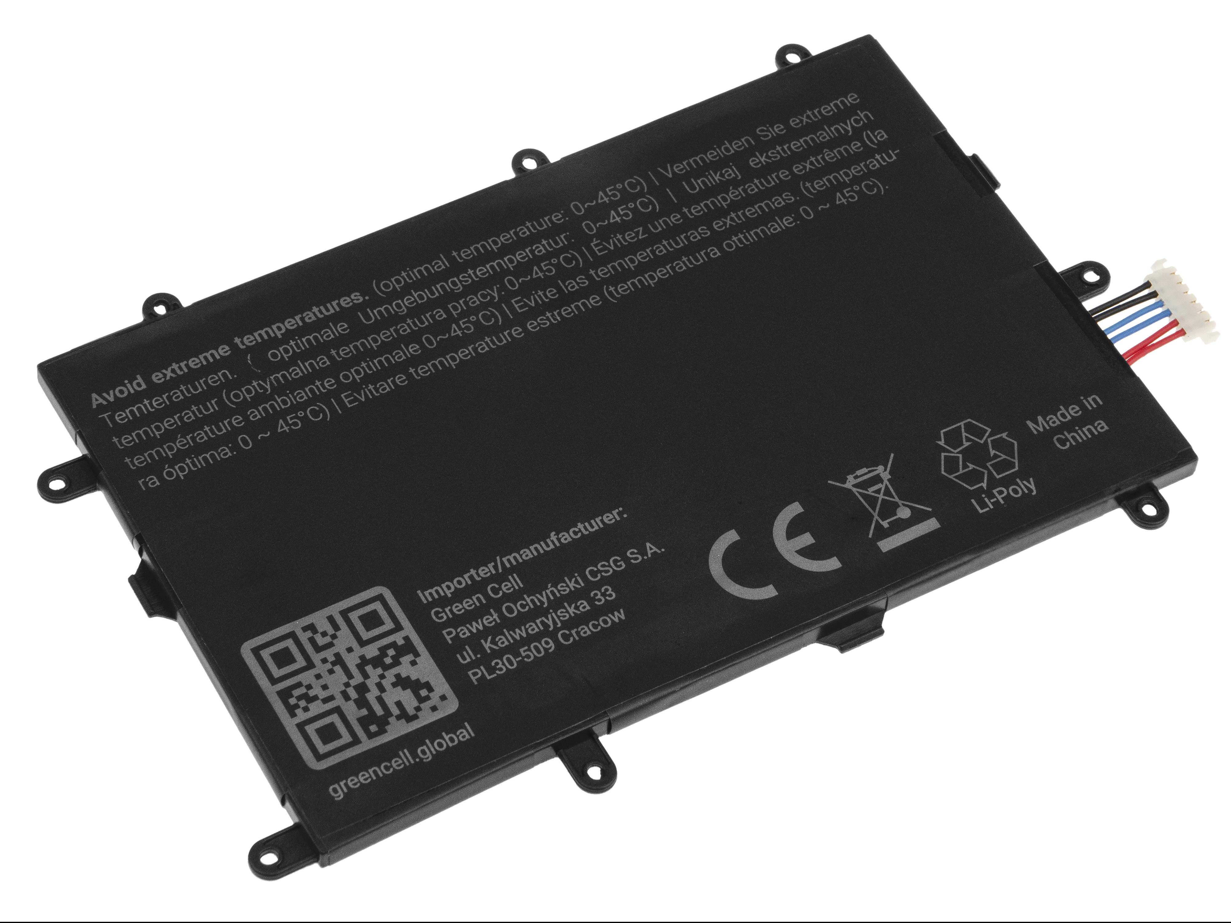 Tablet Batterij SP4073B3H Samsung Galaxy Tab thumbnail 2
