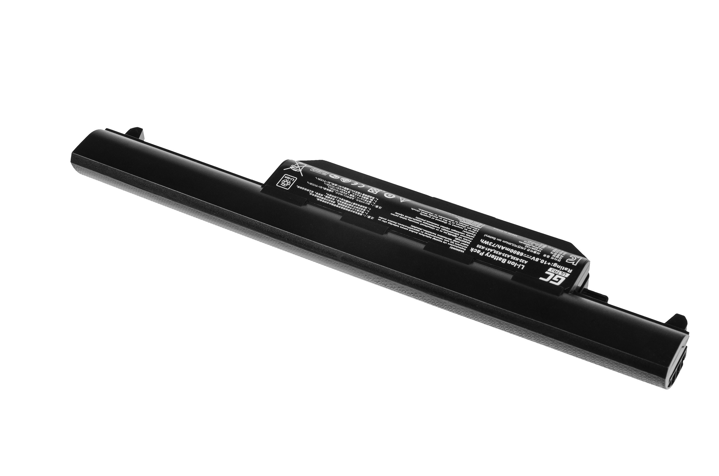 ULTRA Batterij voor Asus A32-K55 A45 A55 K45 K55 K75 / 11,1V 6800mAh thumbnail 2