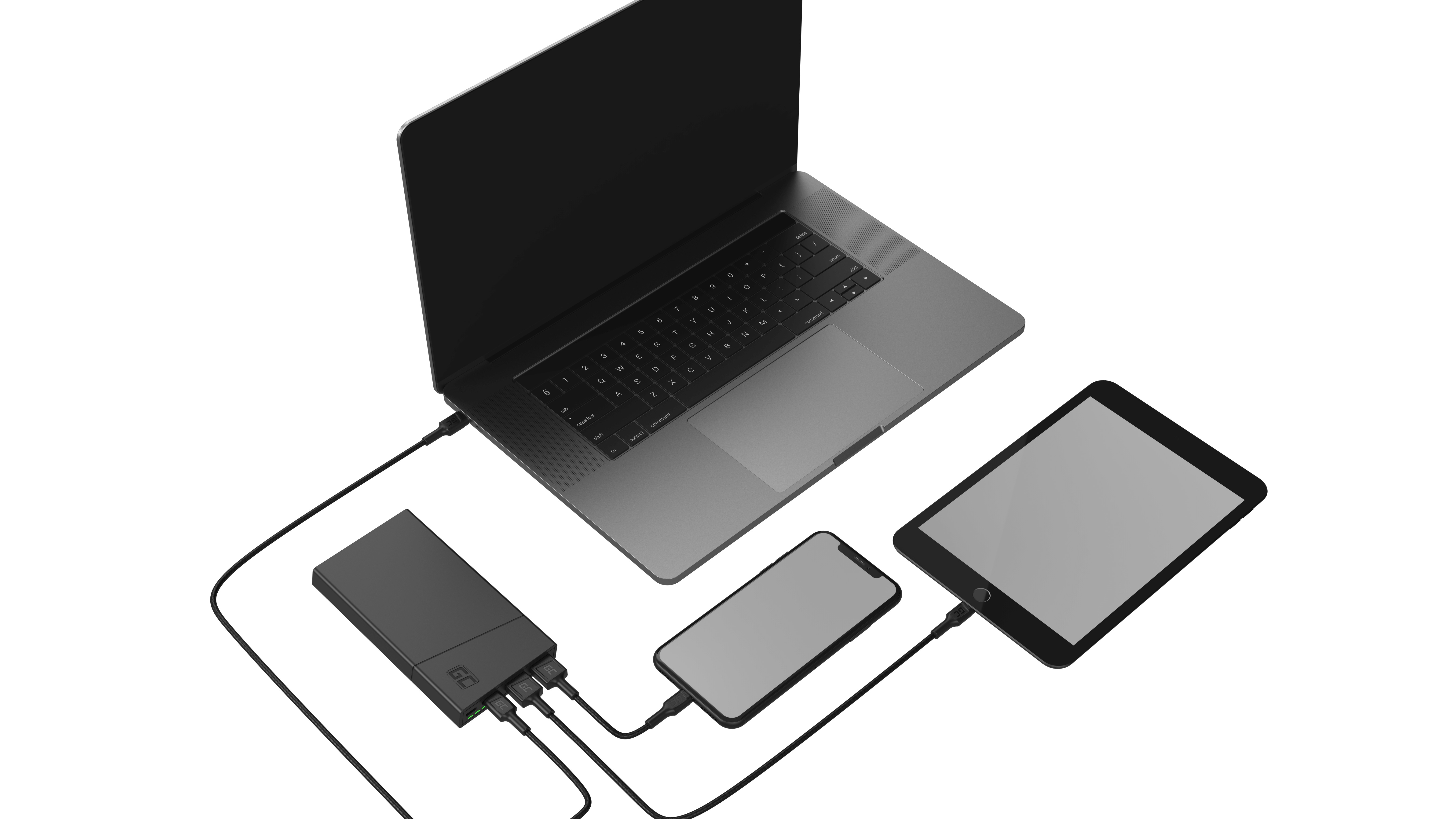 Power Bank PowerPlay10 10000mAh USB-C 18W PD en 2x USB-A GC Ultra Charge thumbnail 8