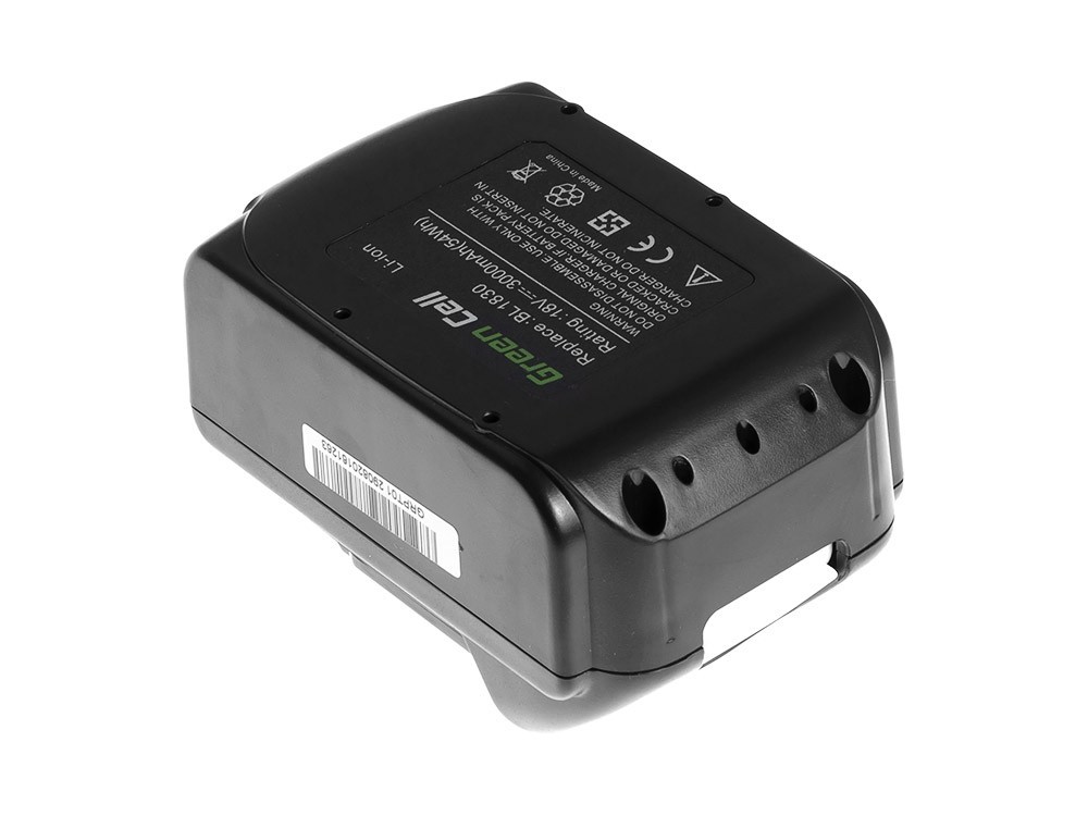 Gereedschap Batterij BL1830 voor Makita BDF450SFE BTL061RF BTW450RFE thumbnail 2