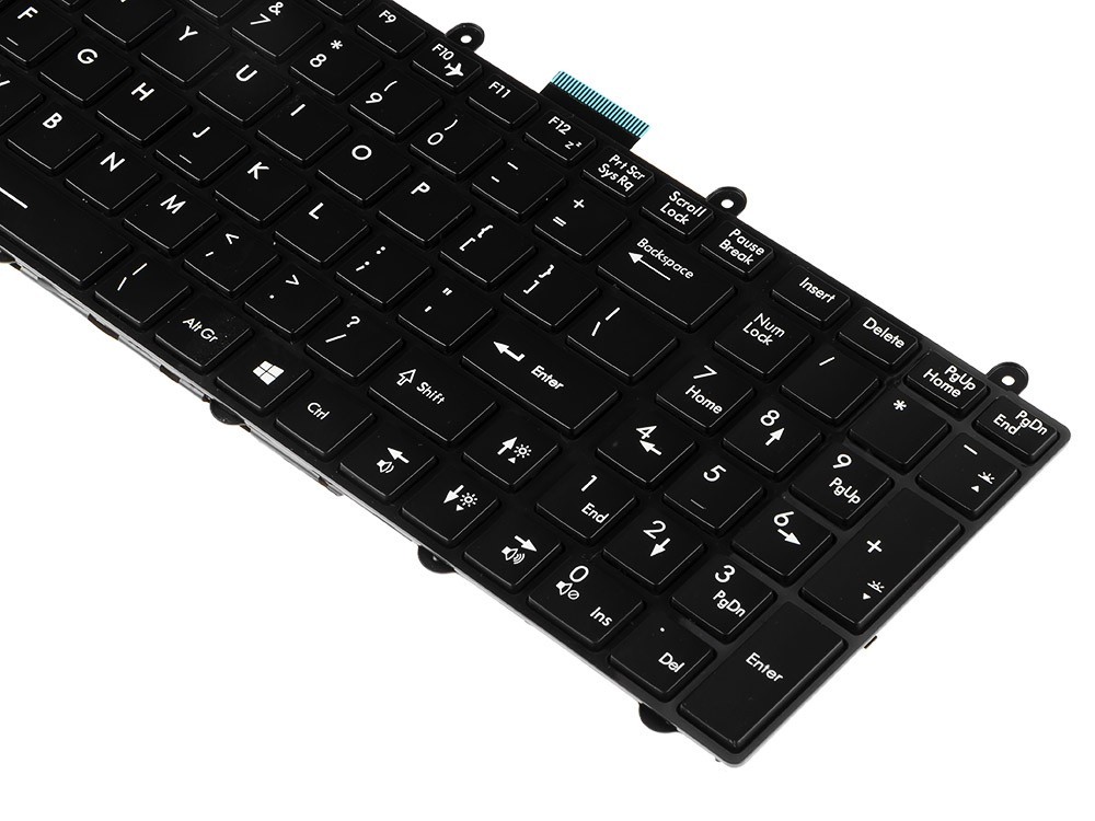 RGB Verlicht Laptop Toetsenbord voor MSI GE60 GE70 GP60 GP70 GT60 GT70 GT660 GT680 GT683 GT780 GT783 GX70 GX660 Met frame thumbnail 2