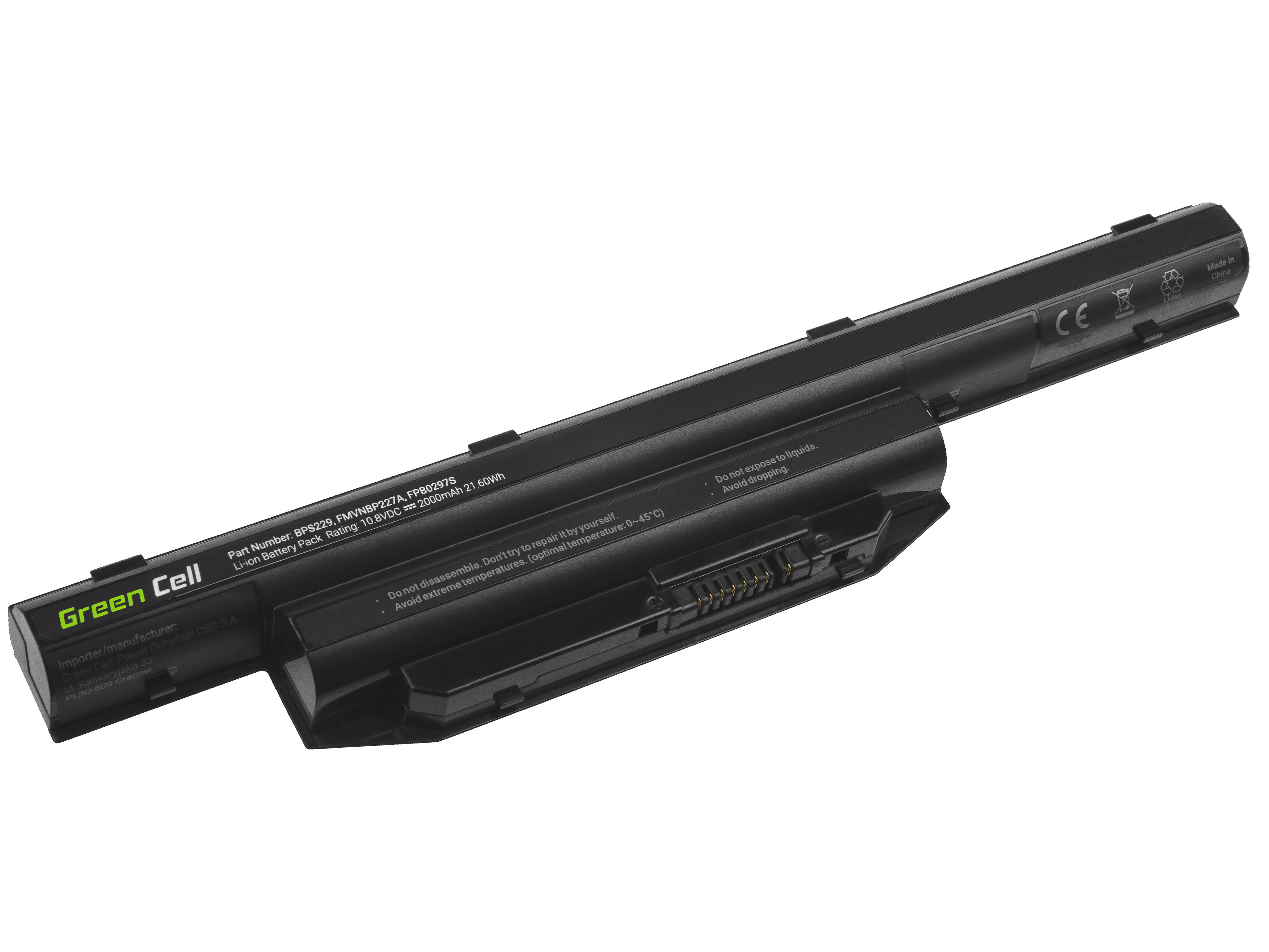 Batterij voor Fujitsu LifeBook A514 A544 A555 AH544 AH564 E547 E554 E733 E734 E743 E744 E746 E753 E754 S904
