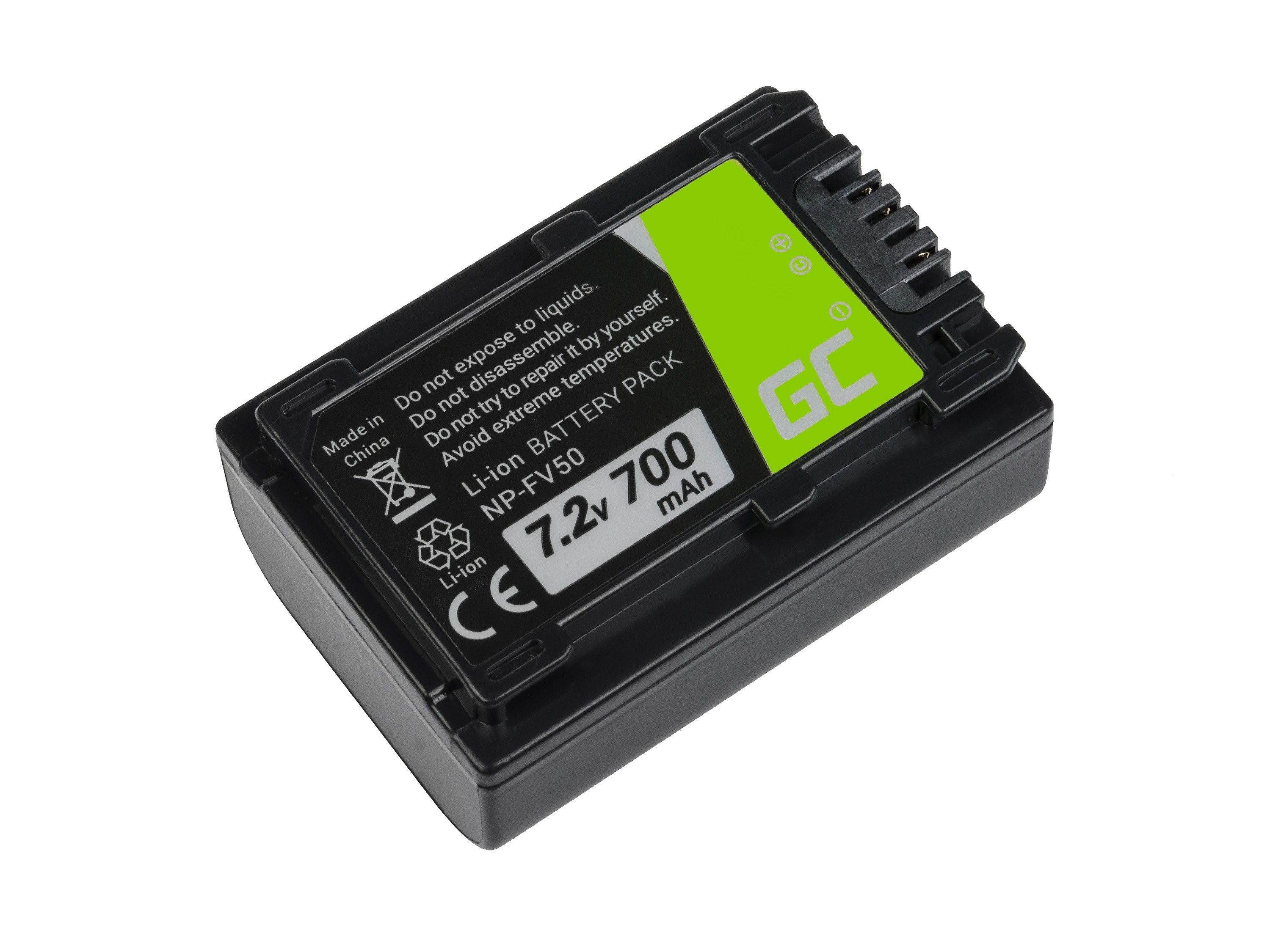 Digital Camera Batterij voor Sony DCR-DVD506E DCR-DVD510E HDR-CX116E HDR-CX130 HDR-CX155E HDR-UX9E 7.2V 700mAh