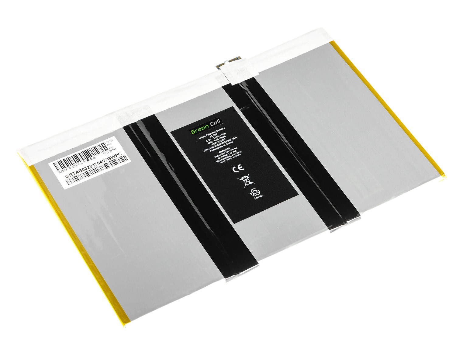 Batterij A1389 voor Apple iPad 3 A1403 A1416 A1430
