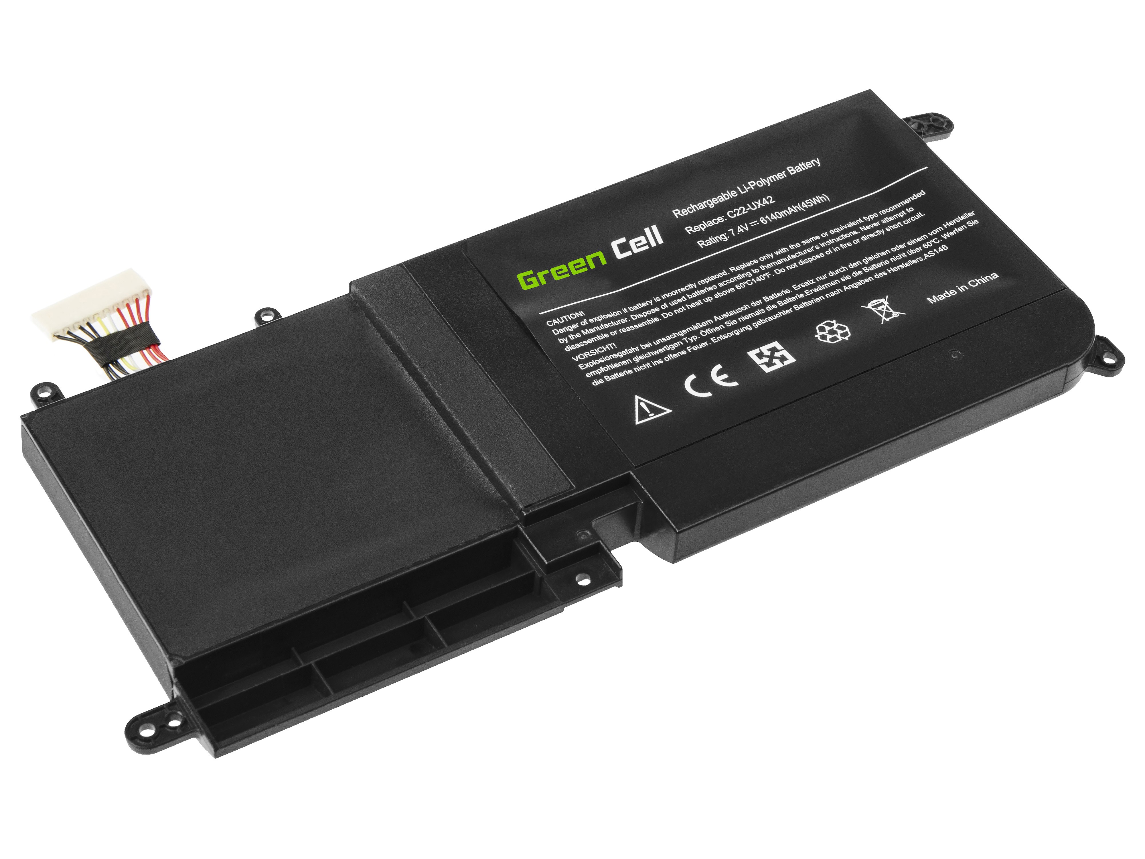 Batterij C22-UX42 voor Asus ZenBook UX42 UX42V UX42VS