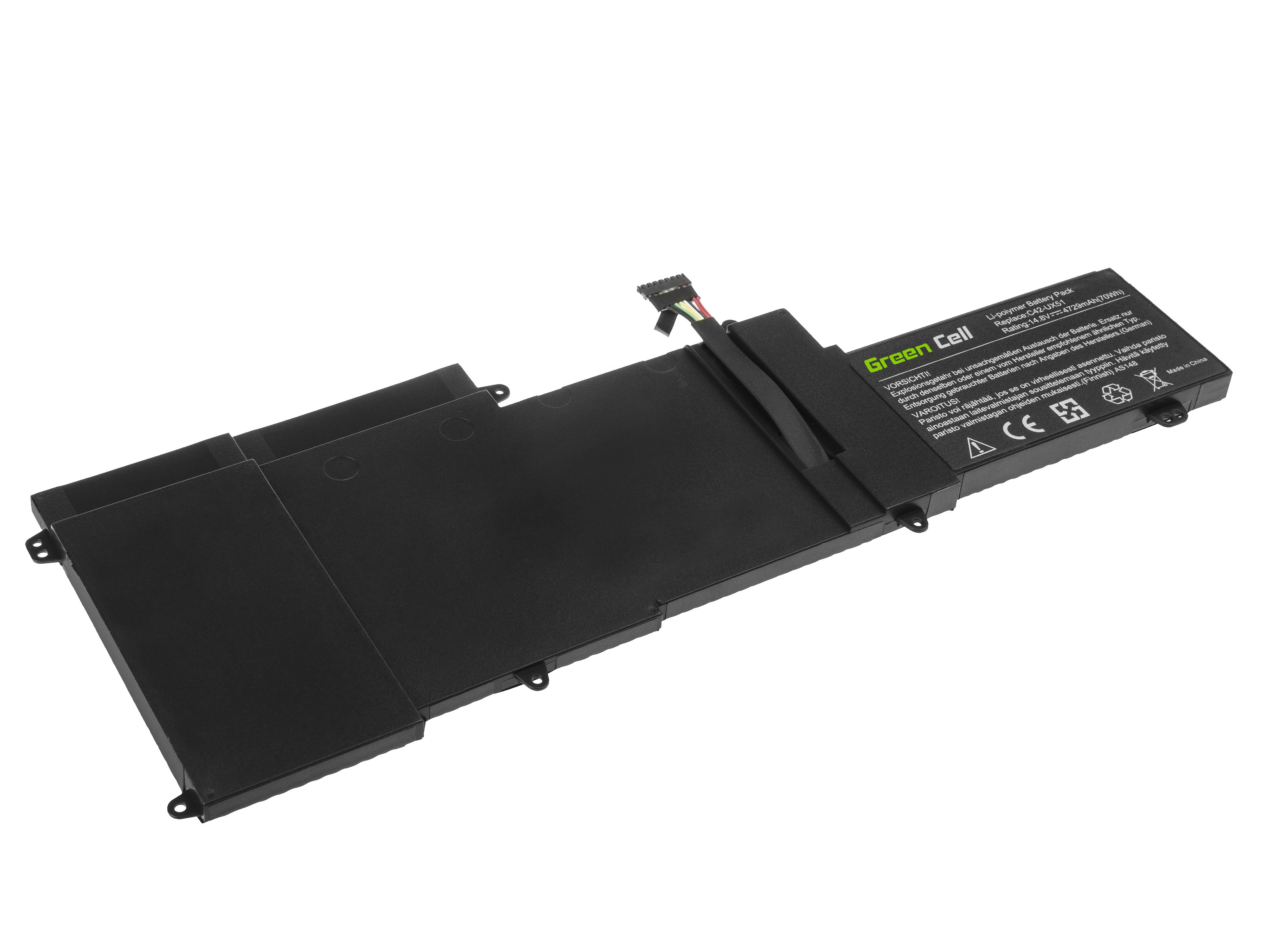 Batterij C42-UX51 voor Asus ZenBook UX51 UX51V UX51VZ