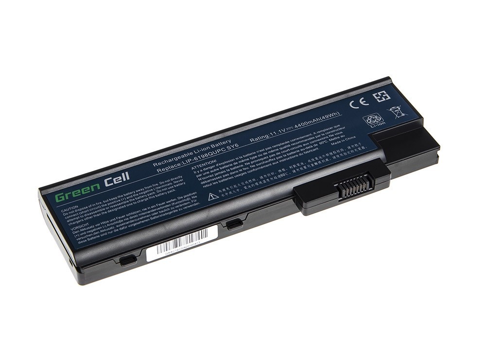 Batterij voor Acer Aspire 5620 7000 9300 9400 / 11,1V 4400mAh