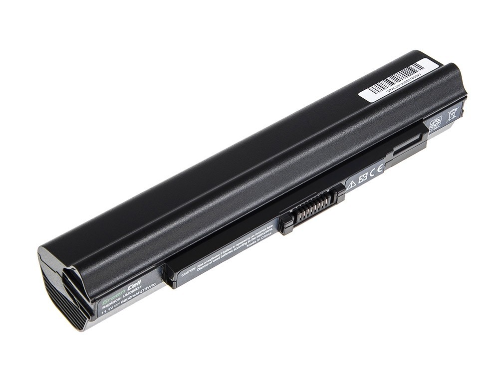 Batterij voor Acer Aspire One 531 531H 751 751H ZA3 ZG8 / 11,1V 6600mAh